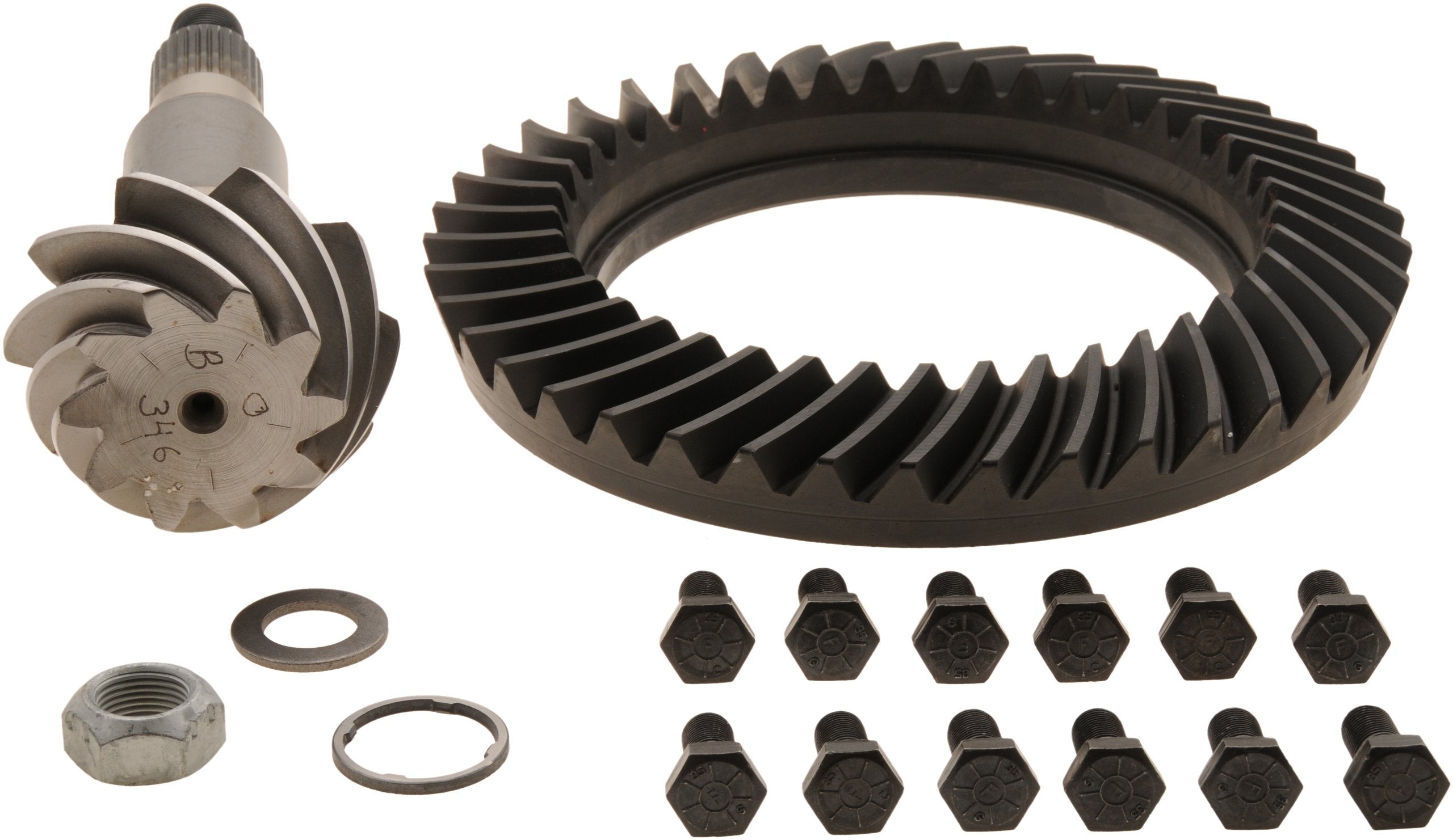 Differential Ring and Pinion Gear Set Spicer 72154-5X for DANA 70, 4.1 Ratio