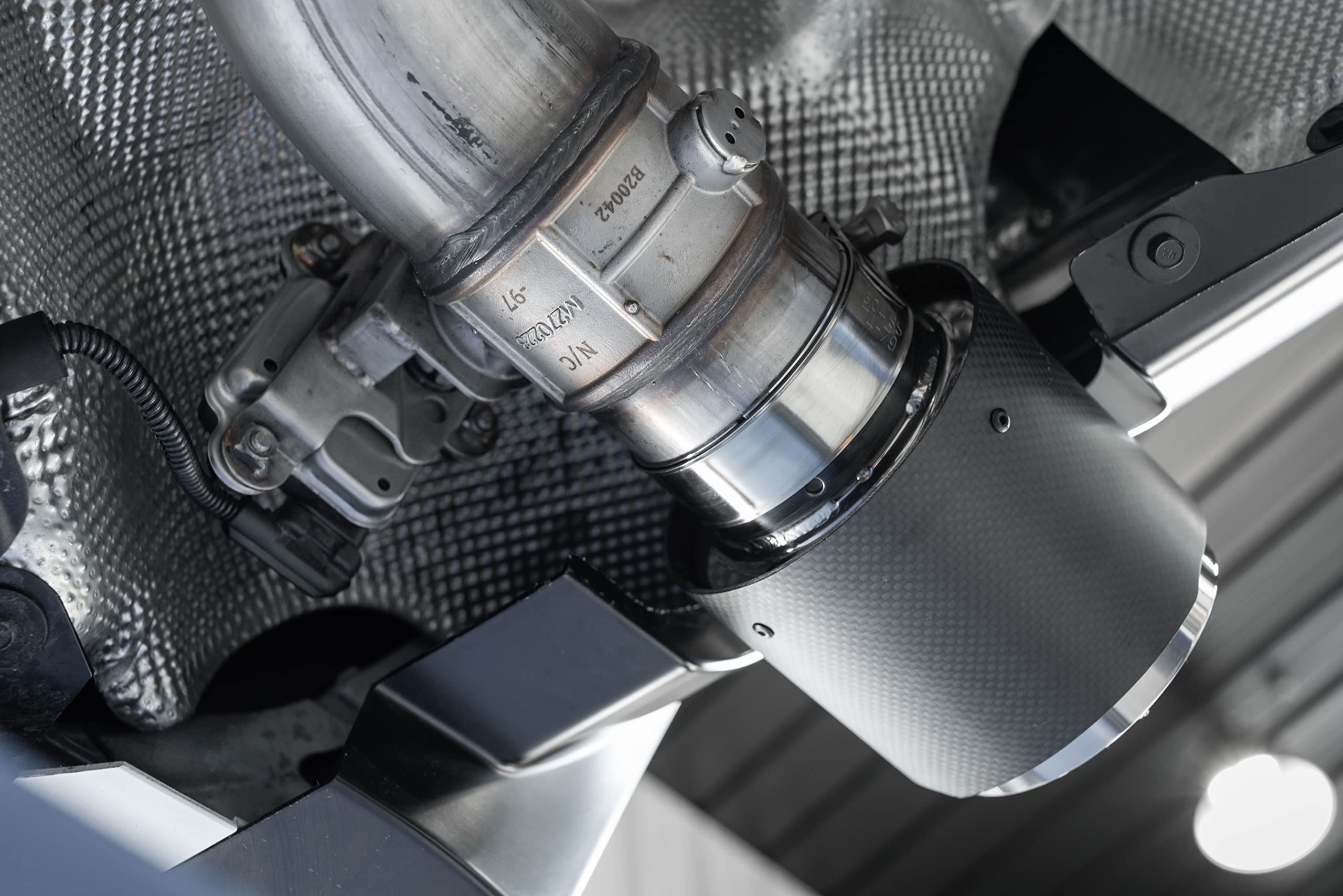 Toyota Supra 2020+ MBRP 3.0L 3in Catback Dual Rear Carbon Fiber Tips - T304