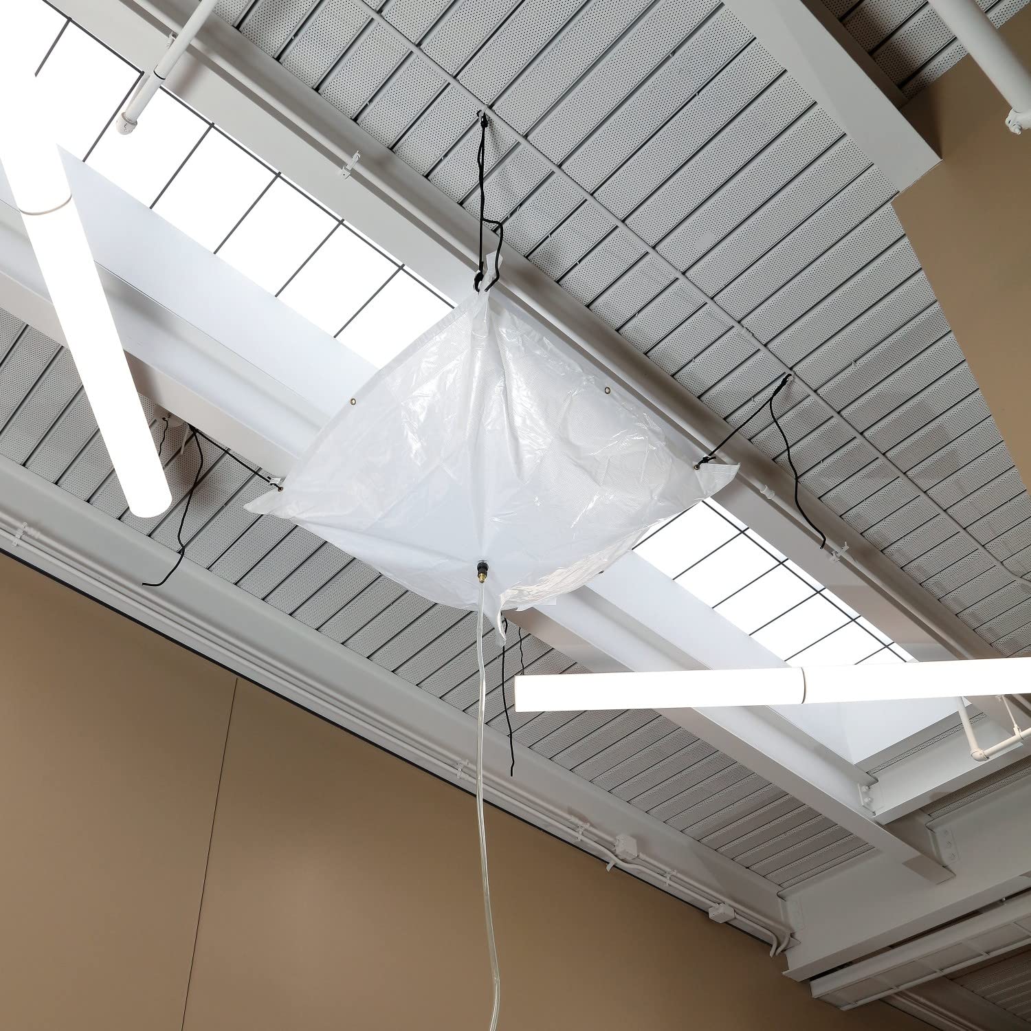 5' x 5' PIG Roof Leak Diverter Tarp - Translucent - TLS462-TR