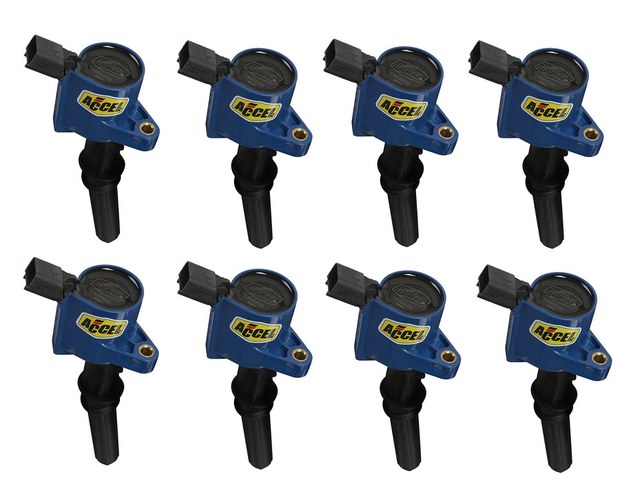 SuperCoil ACCEL 140032B-8 Ignition Coil - -Blue - 8-Pack