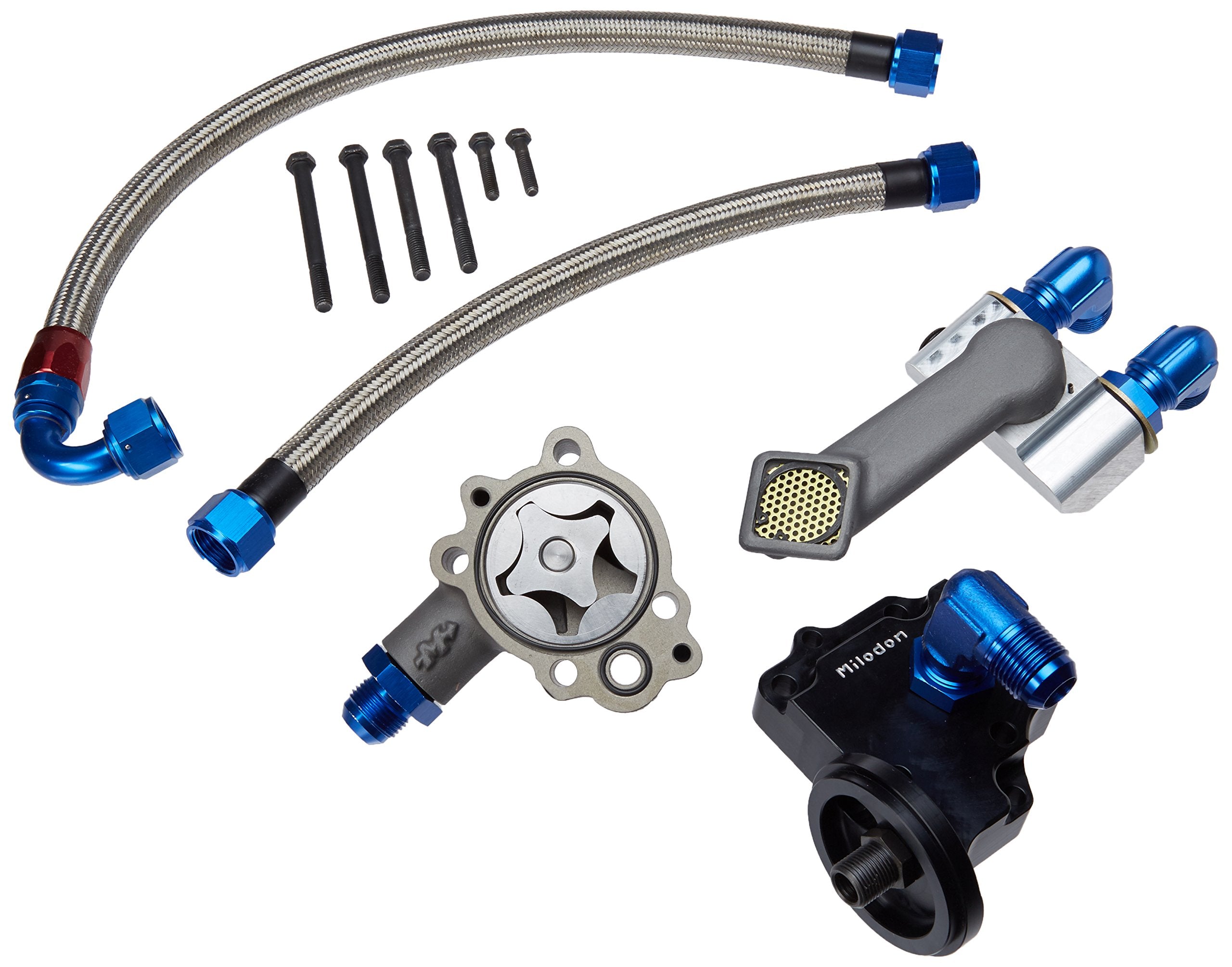 Fitting Milodon 21185 (383-440 2 Line Oil Sys. w/Swivel Pick-Up)