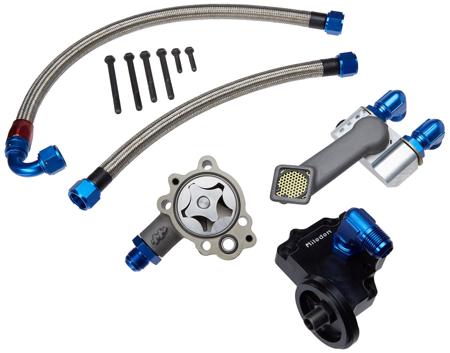 Fitting Milodon 21185 (383-440 2 Line Oil Sys. w/Swivel Pick-Up)
