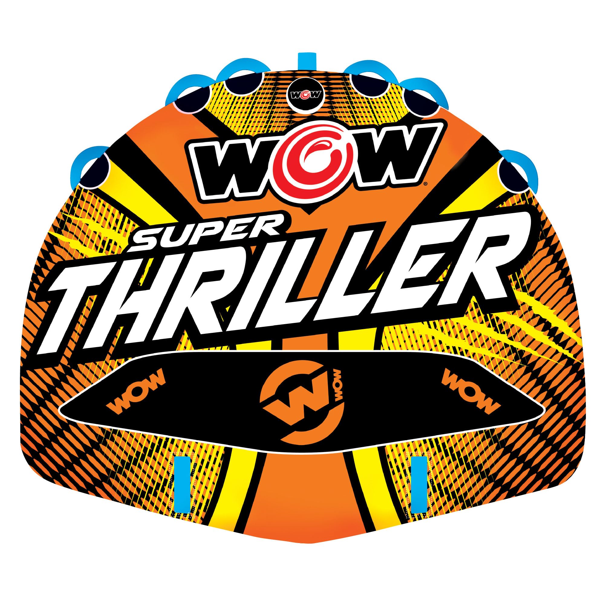 Thriller WOW Sports Towable Deck Tube for Boating Adults, Inflatable Tubing Boat for Water Sports