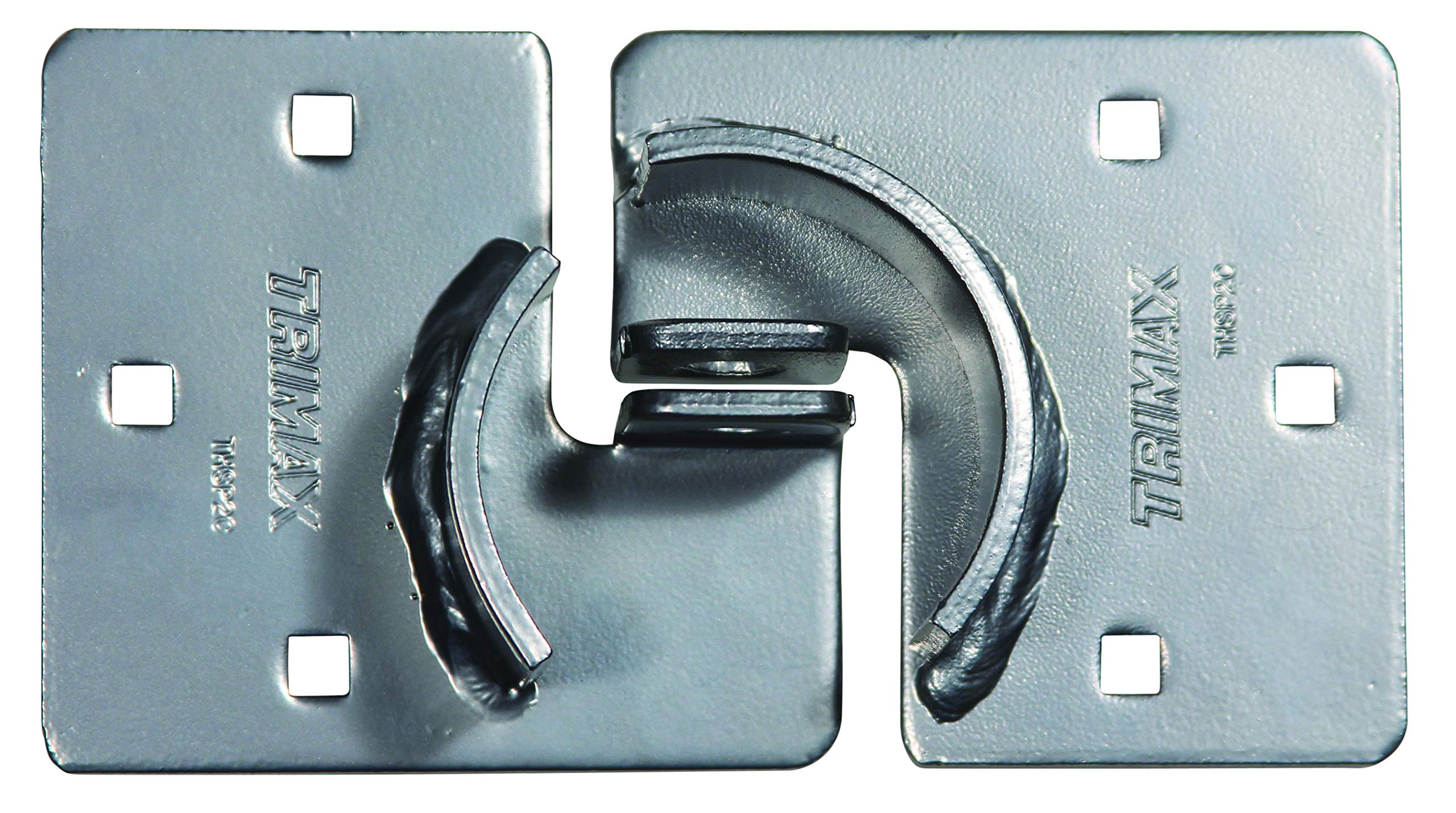 Hockey Puck Trimax THSP2C Internal Shackle Door Hasp - 2 Piece