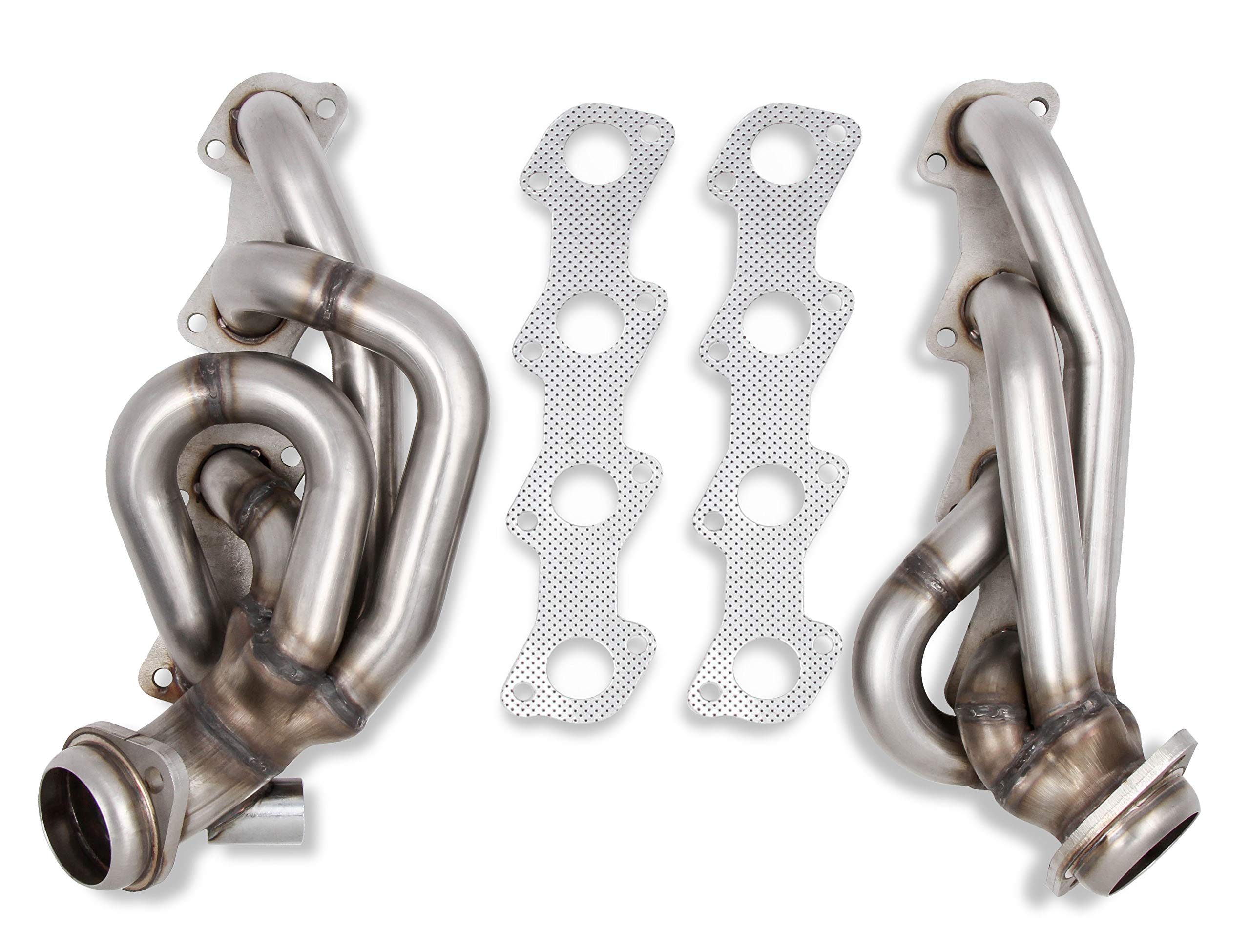 Shorty Flowtech Headers - Natural Finish 12148FLT
