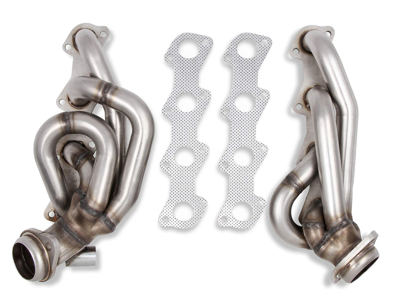 Shorty Flowtech Headers - Natural Finish 12148FLT