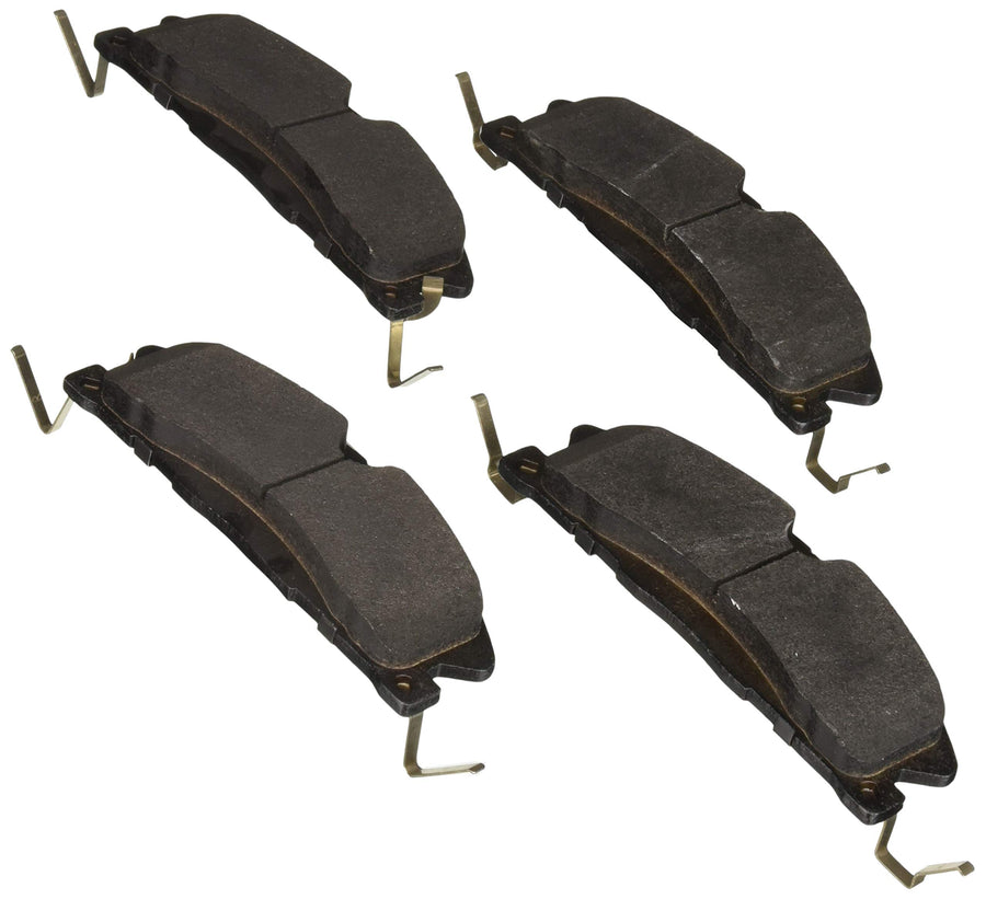 Centric Posi Quiet 106.16111 Premium Extended Wear Semi-Metallic Front Disc Brake Pad Set for Select Ford and Lincoln Model Years