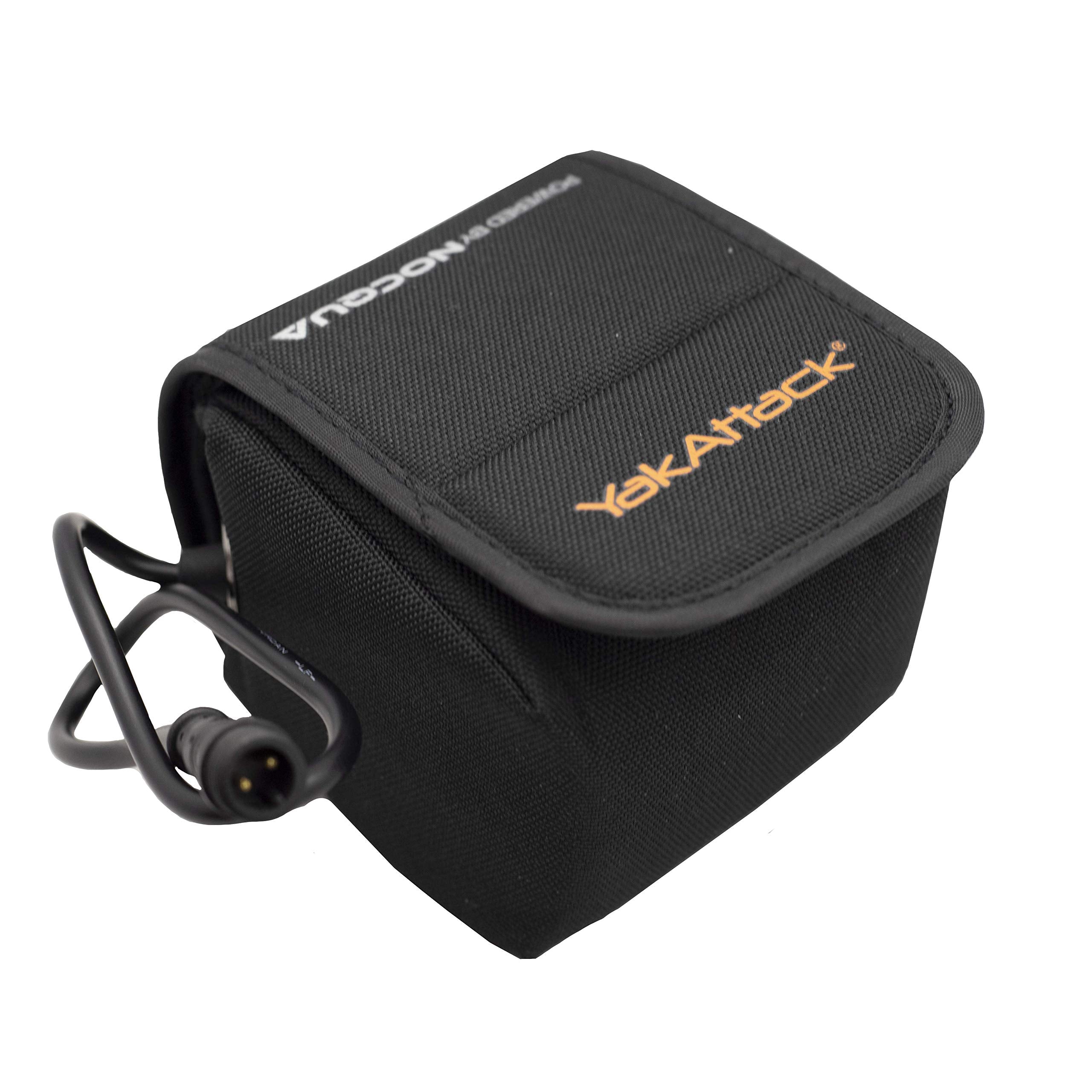Nocqua Powered YakAttack 10Ah Battery Power Kit | 12V Lithium Ion | Kayak Fish Finder | Rechargeable 12Volt Battery | Kayak Fishfinder Power Kit & Charger | Kayaking Fishing Accessory