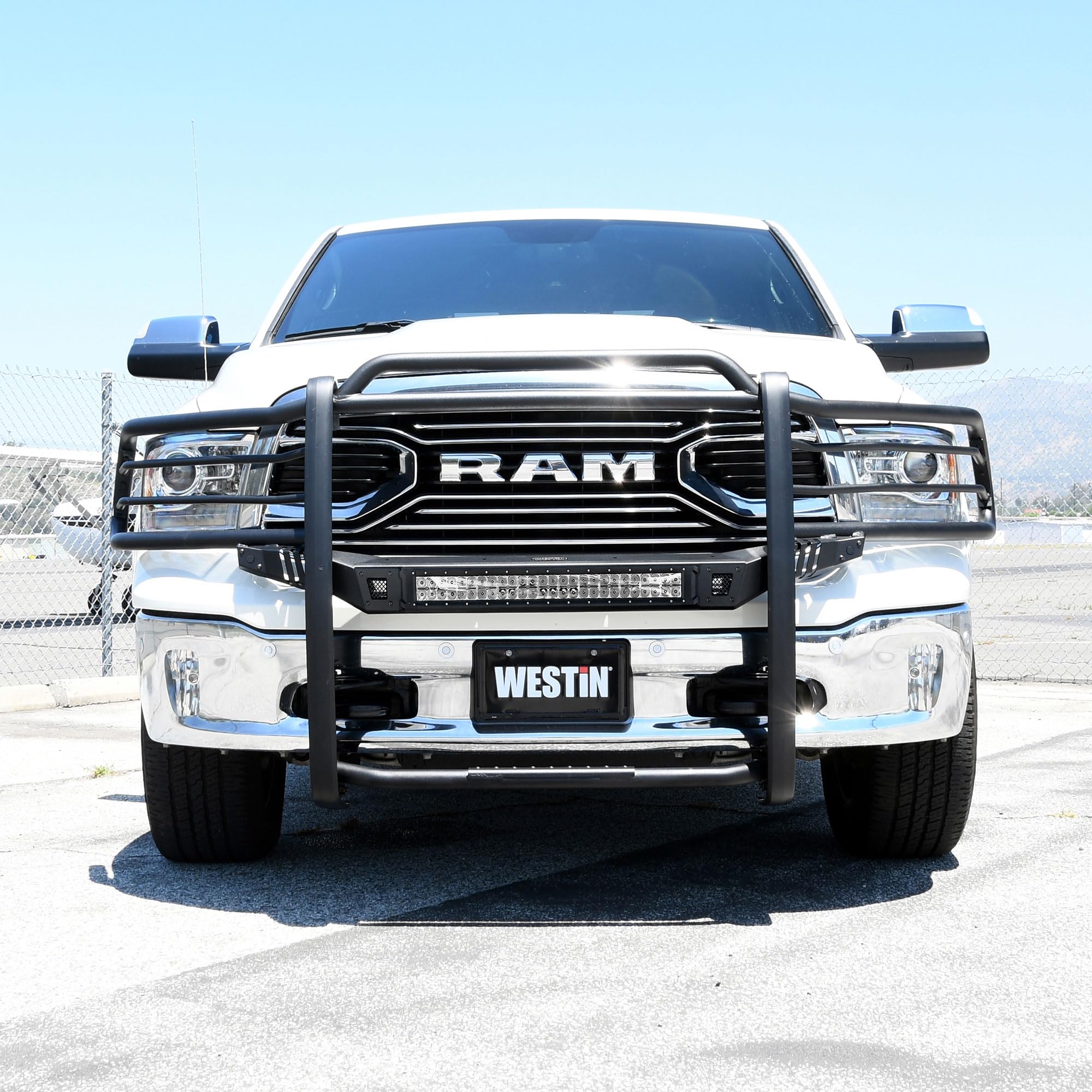 40-33545 Westin Sportsman X Grille Guard fits 2009-2018 Ram 1500 2019-2024 Ram 1500 Classic (Exc Rebel & Warlock)