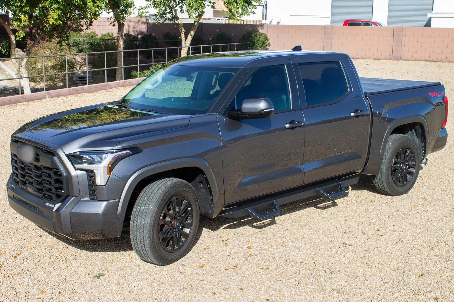 Compatible Magnum RT Drop Steps Running Boards Black with 2022-2026 Tundra CrewMax 4 Full Doors