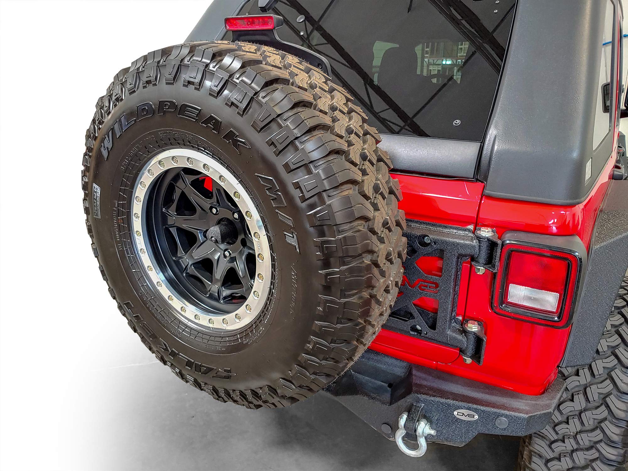 DV8 Offroad Spare Tire Carrier for Jeep Wrangler JL 2018-2025 & 2021-2025 Rubicon 392