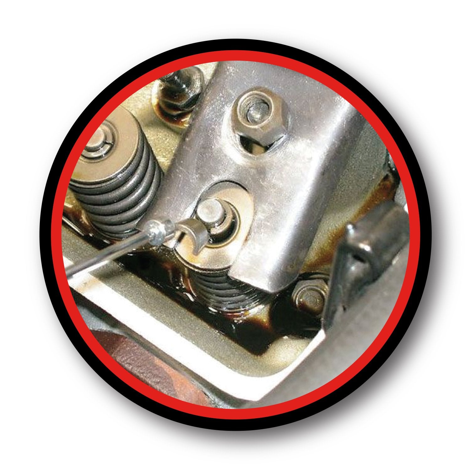W84002 Performance Tool Valve Spring Compressor for GM 8 Cylinder Engines - Access Valve Train Components Without Removing Head