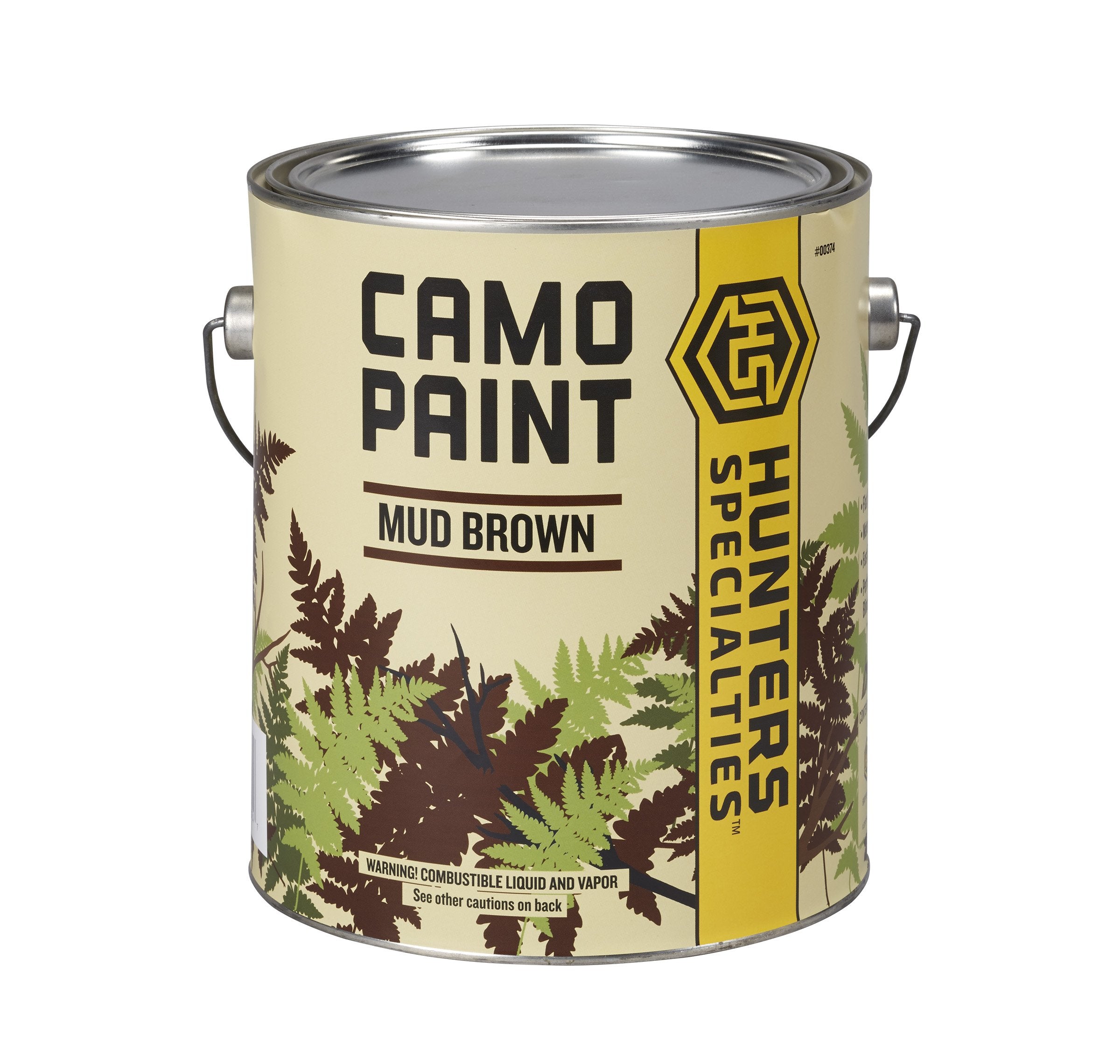 Liquid Paint Hunters Specialties - Gallon Can (Mud Brown)