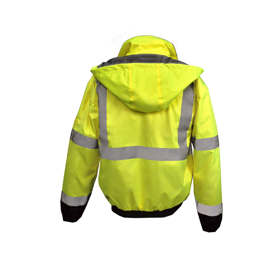 High Visibility Class3 Bomber Jacket with Built-in Liner