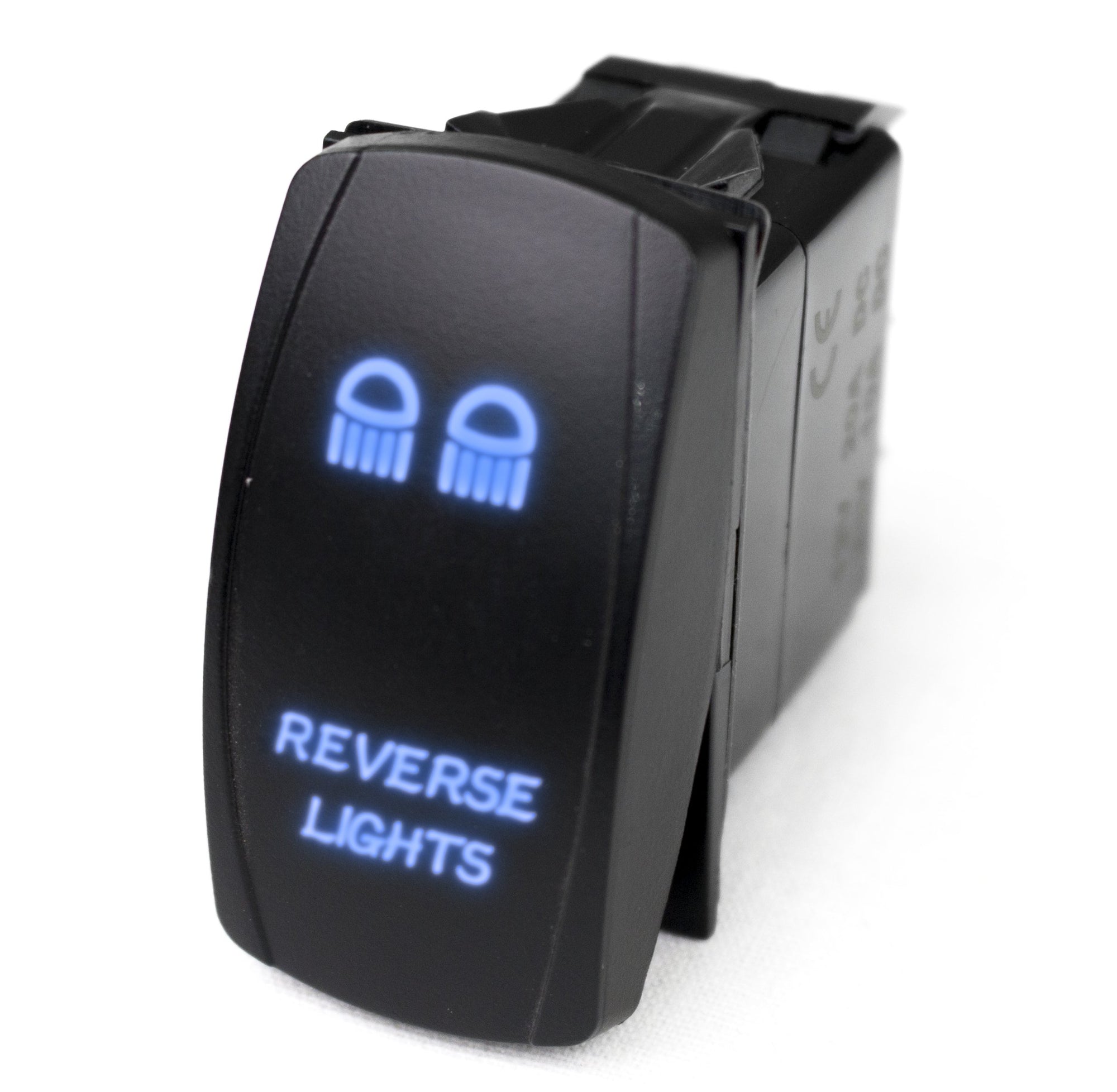 Rocker LED Switch w/ Blue LED Radiance