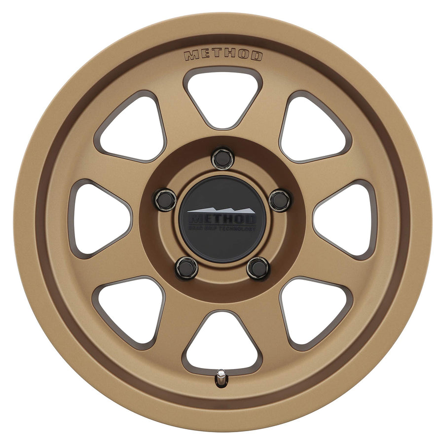 Method Race Wheels 701 17x8.5" Method Bronze 5x150", 0mm offset 4.75" Backspace, MR70178558900