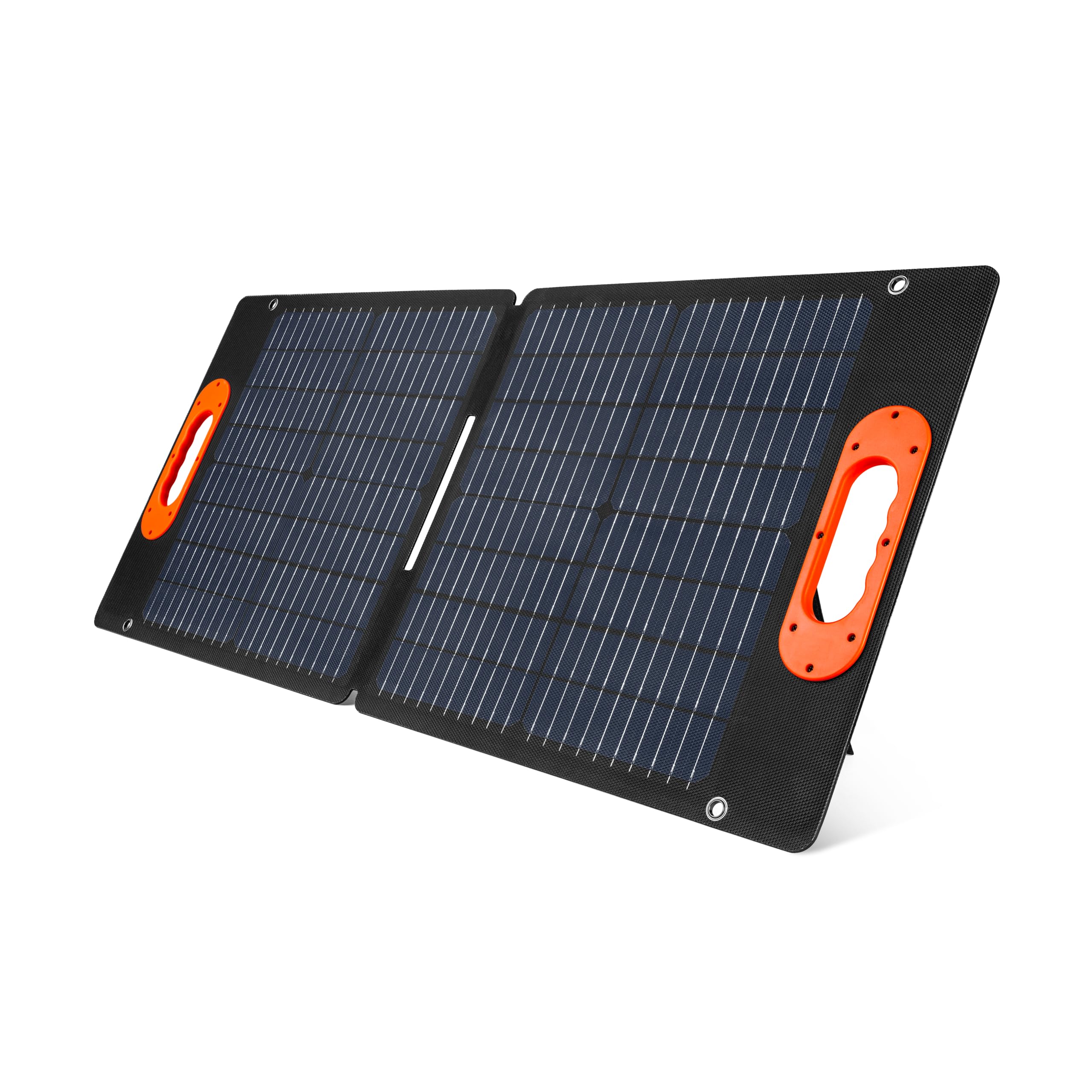 NEBO Solar Panel Reliance, Foldable, Packable and Lightweight Panel has 22% Sunlight to Solar Energy Conversion Rate to Keep Phones, Tablets, Power Stations, and Other Devices Fully Charged, 50 Watt