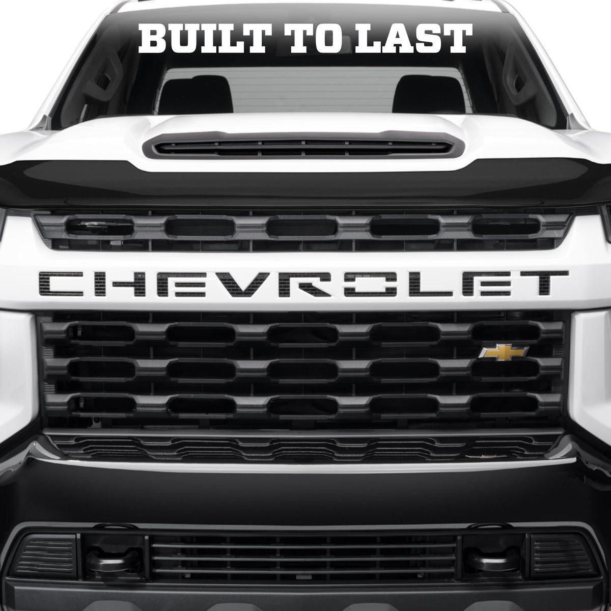 Husky Liners Hood Protector | 2009-2024 Ram 1500 Fits (19-24 Classic Body Only, Excludes Rebel Models), High Profile/Bug Shield - 1 pc., Smoke | 2815045