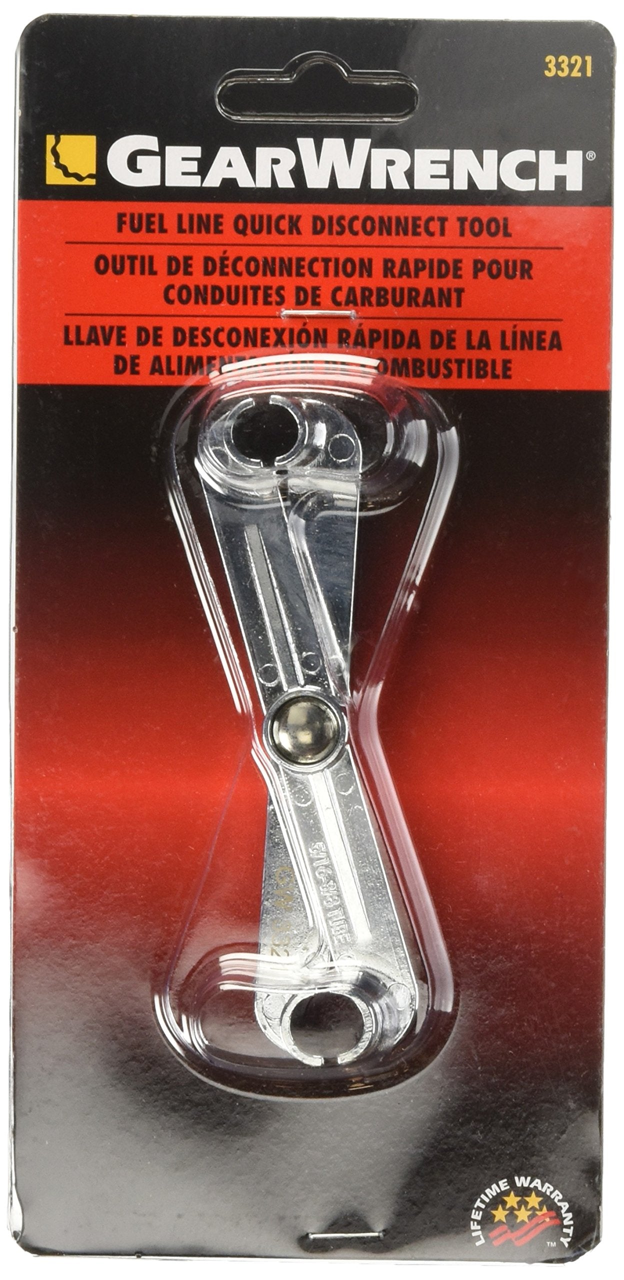 Fuel Line GEARWRENCH Quick Disconnect Tool - 3321, Black