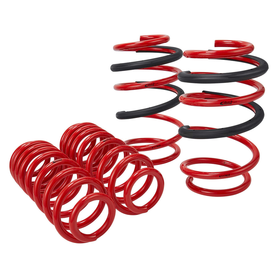 Eibach Performance Sportline Spring Kit 4.11785 (Set of 4 Springs) Compatible with Volkswagen GTI 4-