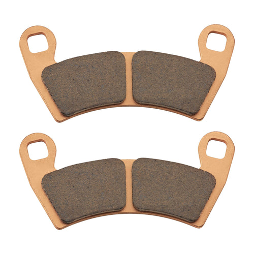 Demon Front Left/Right Sintered Brake Pads Compatible for Kawasaki/Suzuki/Yamaha, High-Density Sintered Metallic Material For Better Grip & Reduced Brake Fade (See Fitments in Description)