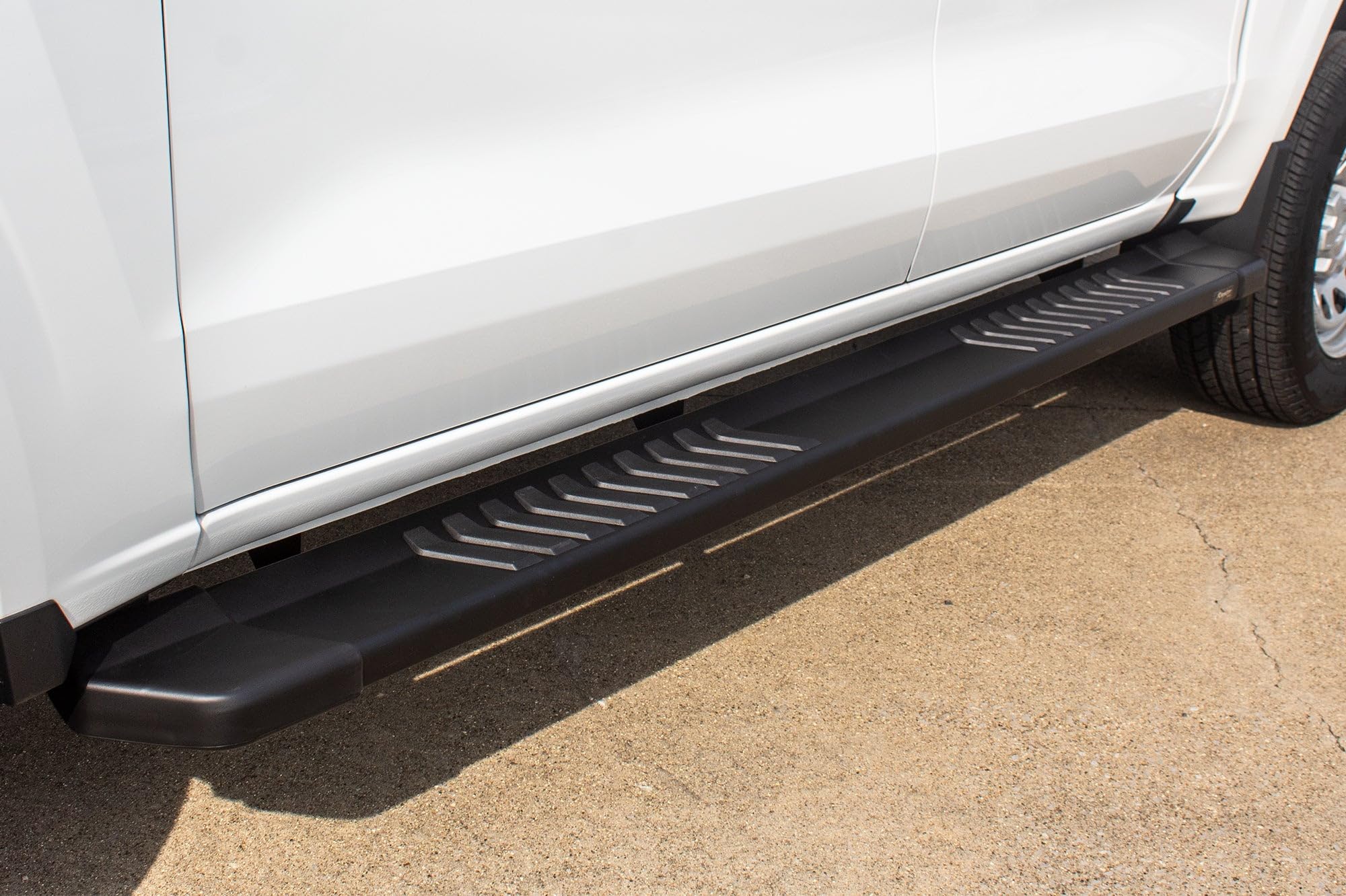 Running Boards Raptor Series Steps 6in OEM Style Black Aluminum Compatible with 15-26 Colorado/Canyon Crew Cab