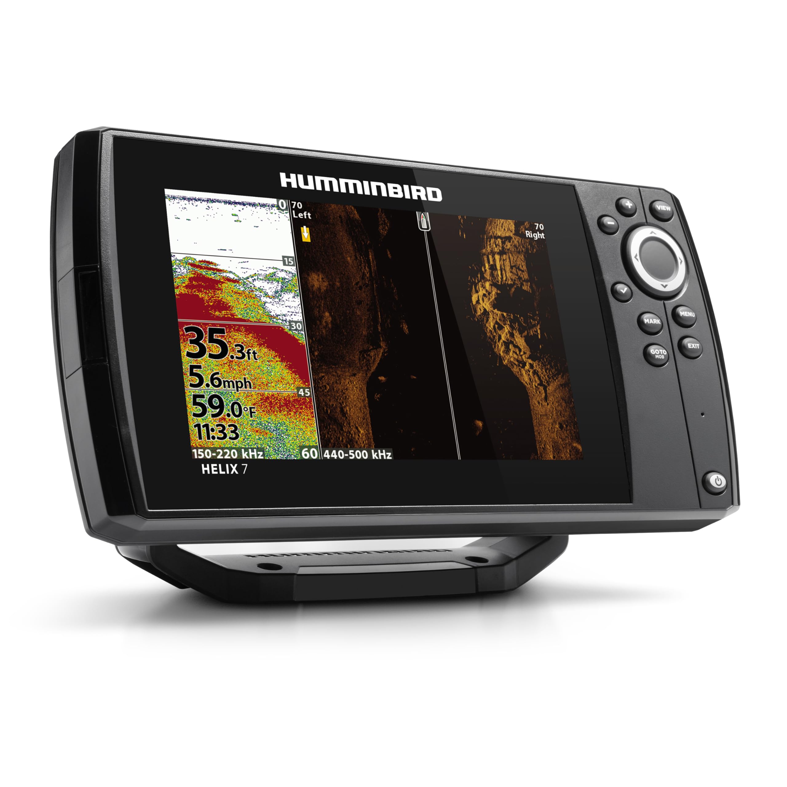 Helix 7 Humminbird Chirp SI GPS G4, Black (Renewed)