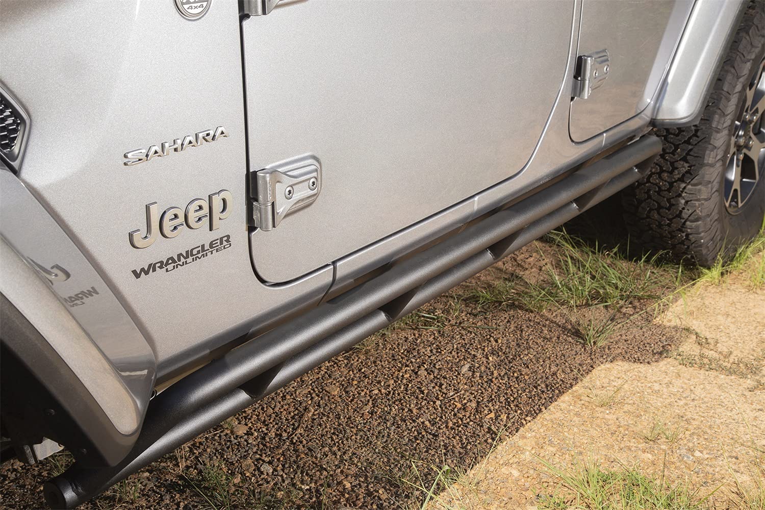 Rugged Ridge RRC Rocker Guard Kit 11504.36; 18-Current Jeep Wrangler Unlimited JLU, 4 Door