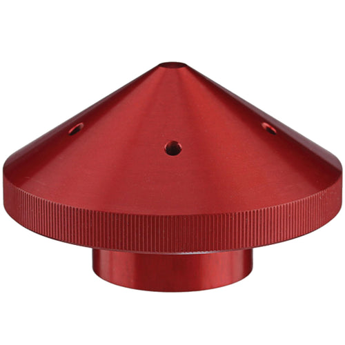 G-Force T-H Marine Eliminator Trolling Motor Prop Nut - Noise Dampening 6061 Billet Aluminum, Tool-Free Installation for Minn Kota 35-70 Motors - Red