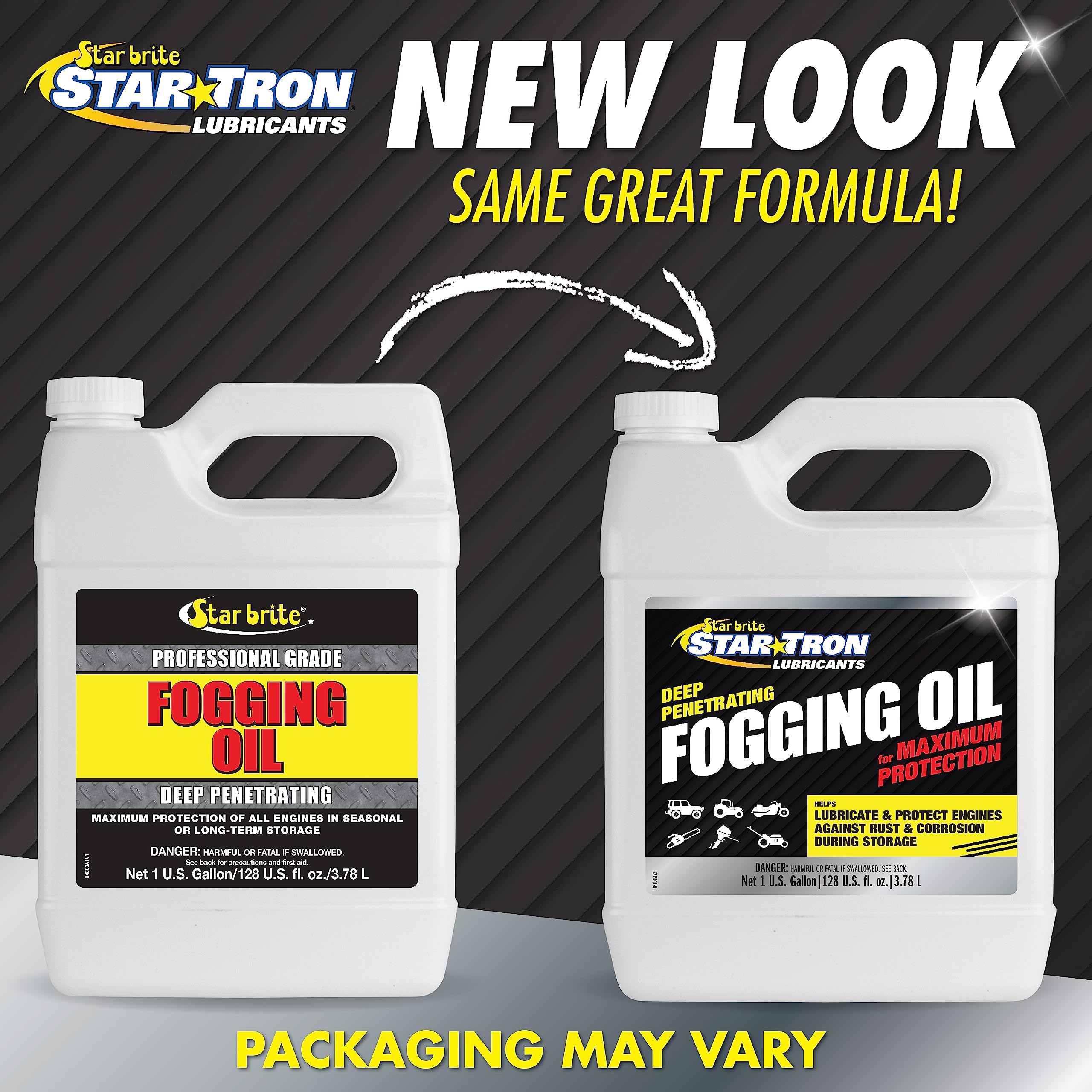 Deep Penetrating STAR BRITE Fogging Oil – Maximum Engine Protection from Rust & Corrosion - 128 OZ Gallon (084800)