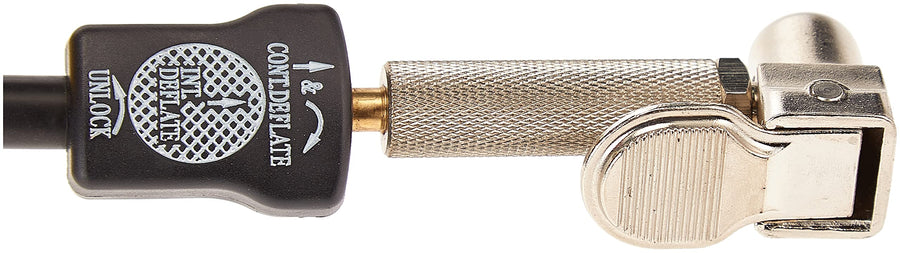 5 in 1 VIAIR Deflator/Inflator with 25' Extension Coil Hose, Yellow