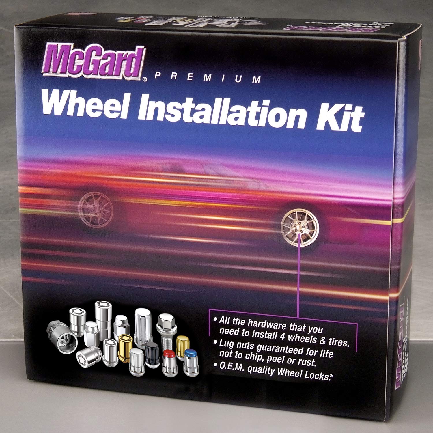 SplineDrive McGard 65562 Chrome Install Kit (1/2-20 Thread)