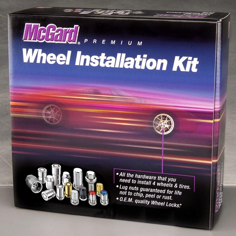 SplineDrive McGard 65562 Chrome Install Kit (1/2-20 Thread)