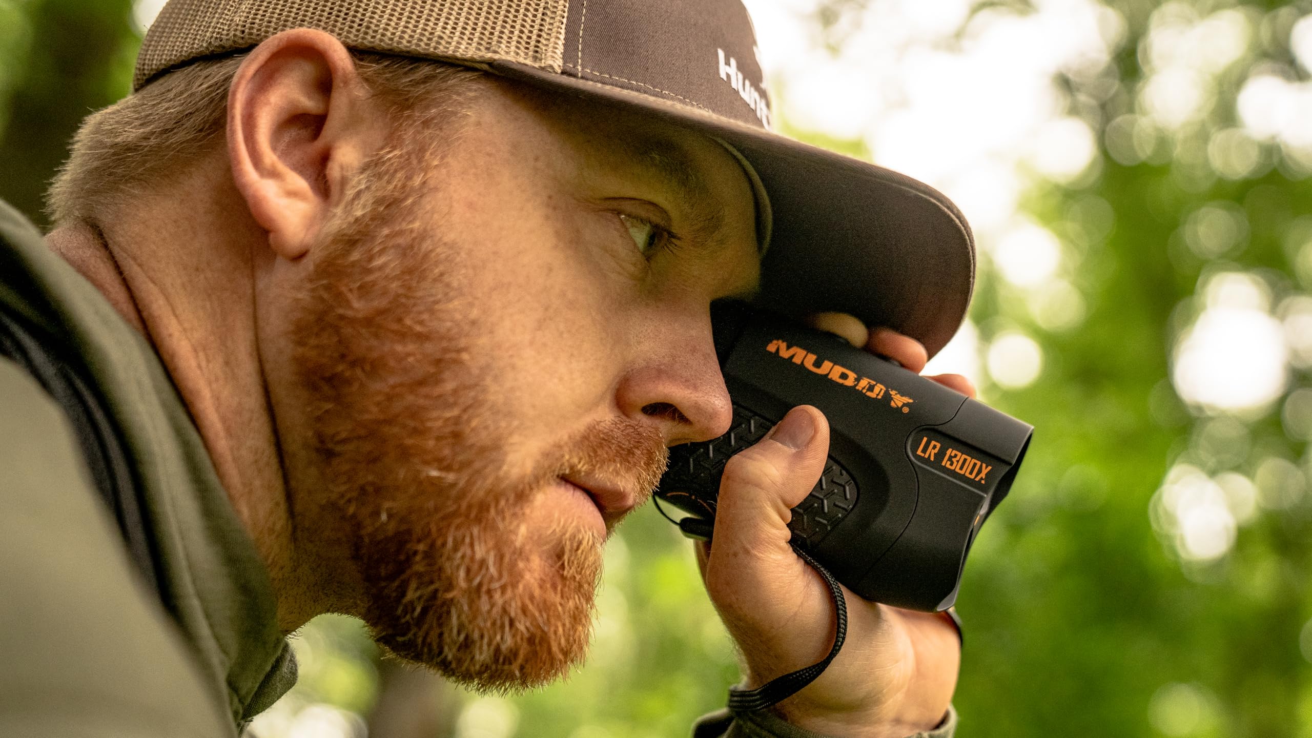 Outdoor Muddy Hunting Precision Rubber Trim Watertight Laser Range Finder, 1300 Yards w/HD