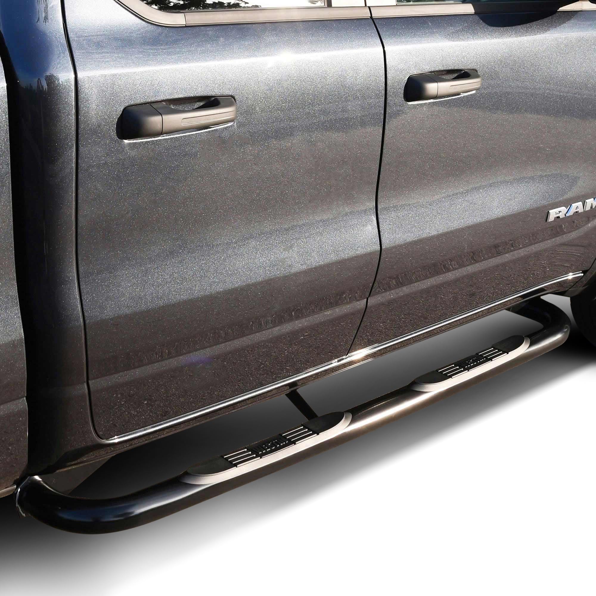 Westin E-Series 23-4085 3 Nerf Step Bars fits 2019-2023 Ram 1500 Crew Cab (Excl. Ram 1500 Classic) Black 1 Pair