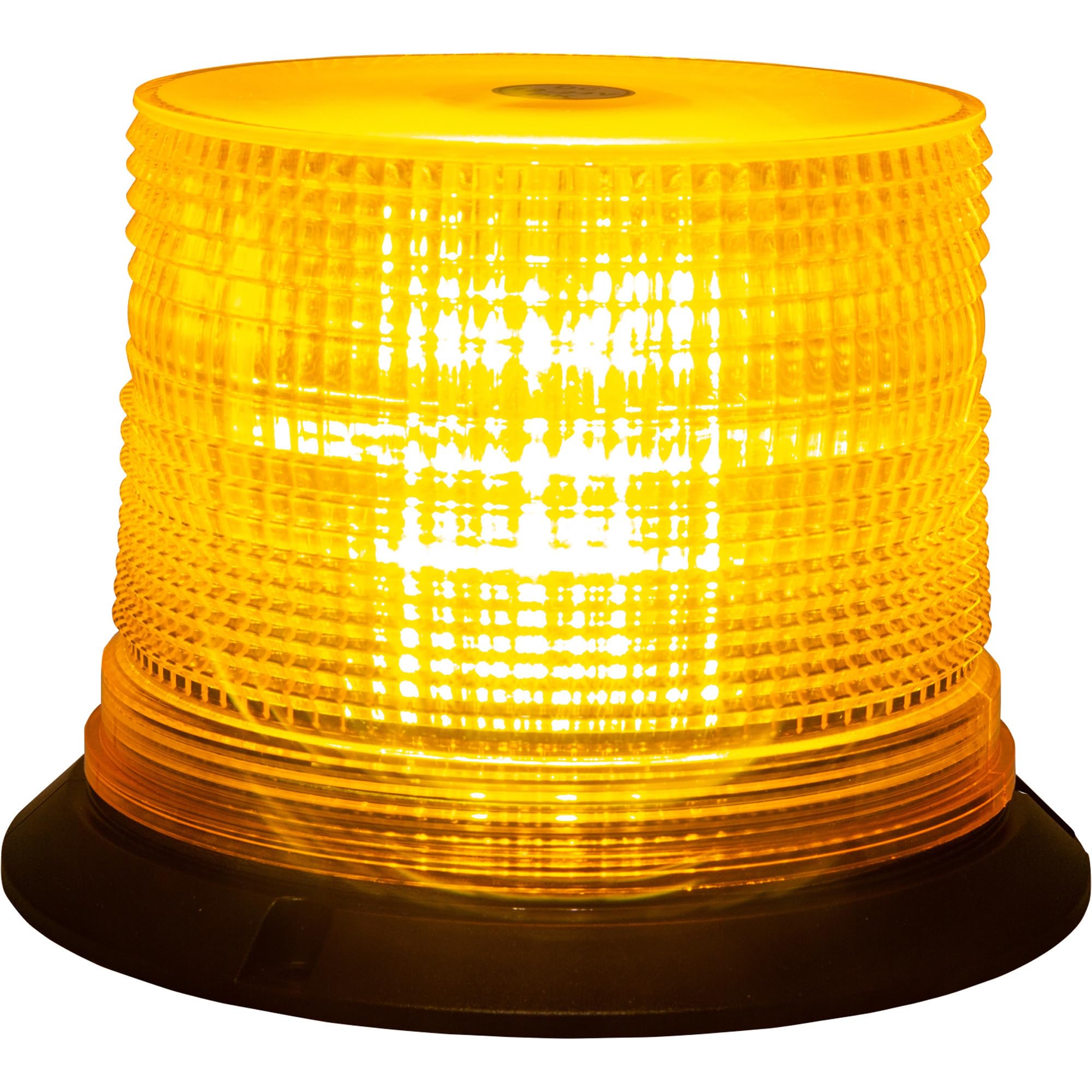 Buyers Products LED Beacon Light SL645ALP, 6.5" x 5", 14' On/Off Switch Lead, Permanent, Pipe & Magnetic Mount, Strobe Lights for Trucks, Emergency Lights for Vehicles