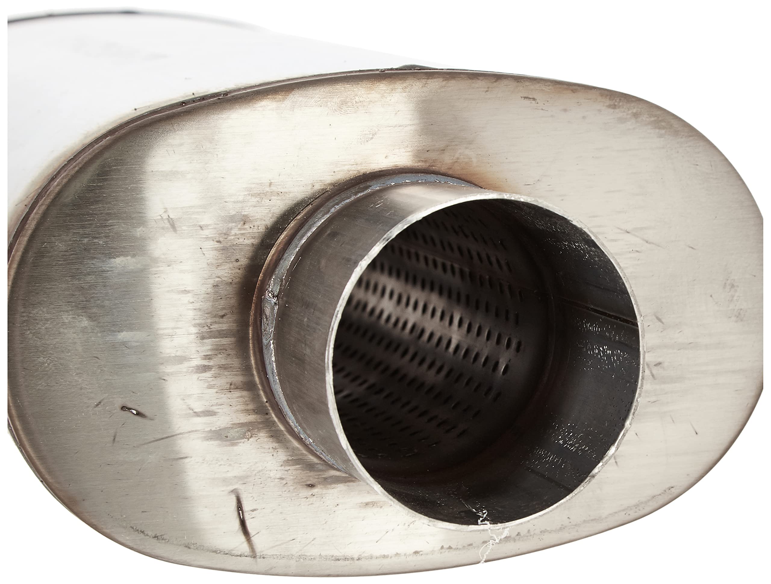 Exhaust Muffler Rumble Exhaust R22583 (17X4.25X9.5 2.5/2.5 D/O)