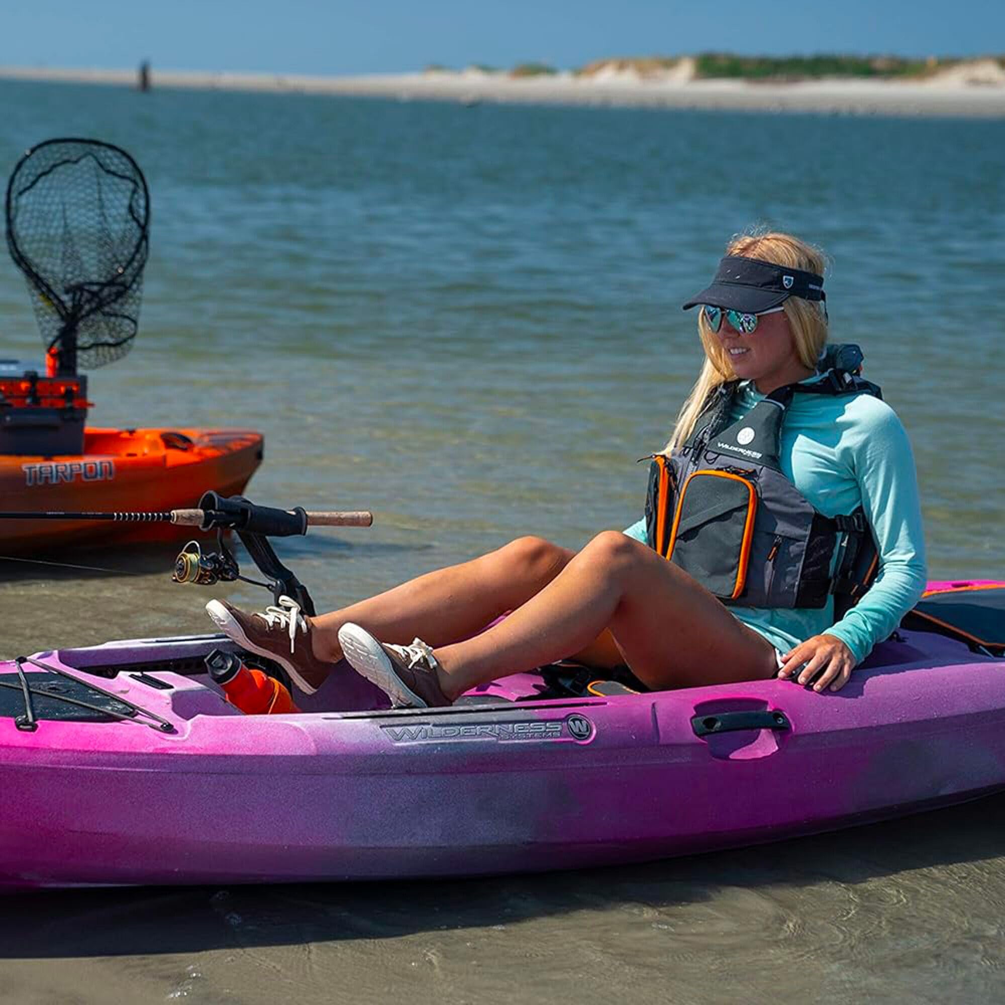 Tarpon 105 Wilderness Systems - Sit on Top Fishing Kayak - Premium Angler Kayak - Adjustable Premium Seat - 10.6 ft - Forest Green