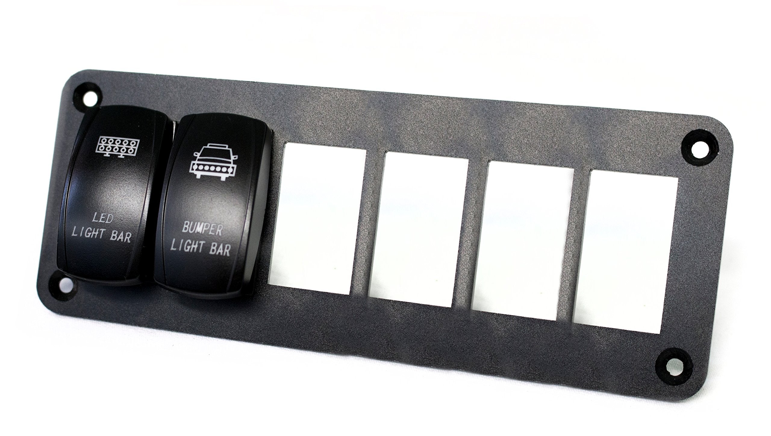 Rocker Switch Mounting Panel Race Sport RS6PRS for 6 Aluminum Switches