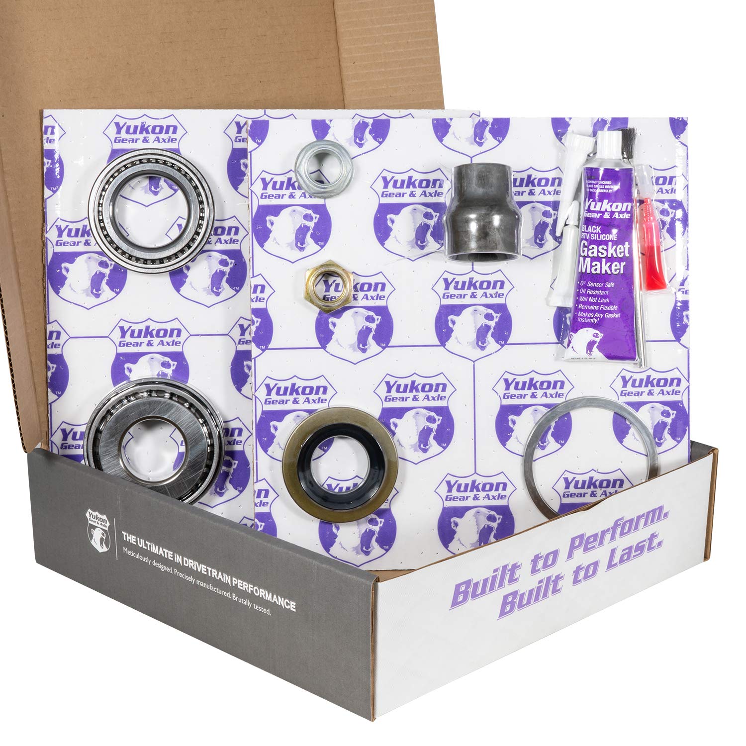 Front & Rear Ring & Pinion Gear Kit Package with Install Kits - Toyota 9.5/9.5