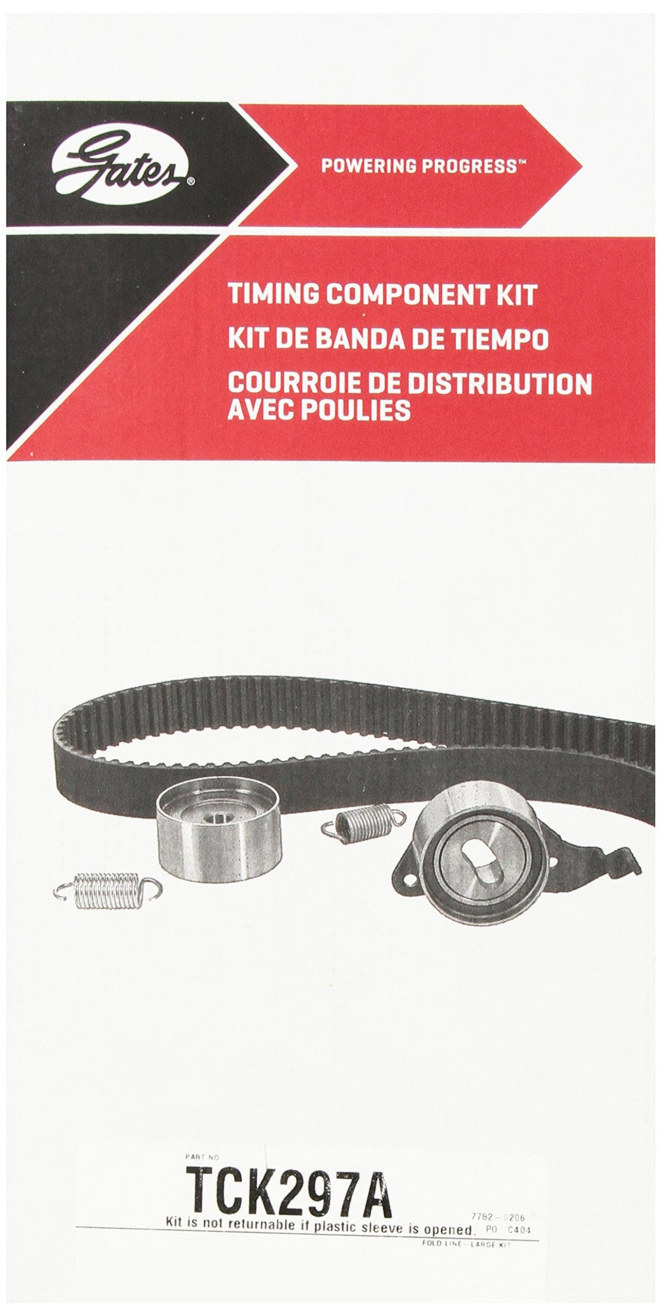 Gates Power Grip TCK297A Premium Timing Component Kit (TCK)