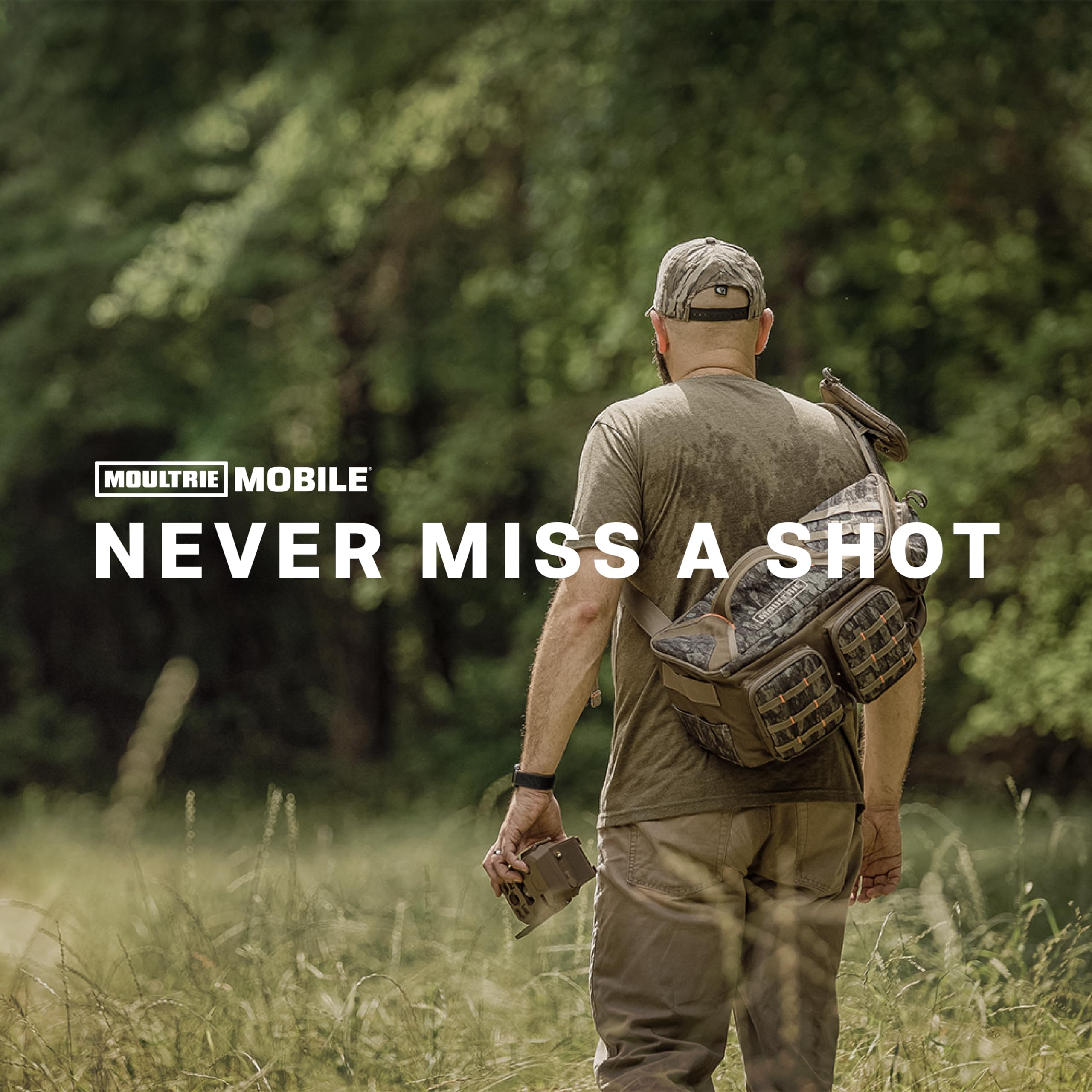Moultrie Edge Series Cellular Trail Cameras Flex Mount - Adaptable Mounting, Easy Setup, Built to Last