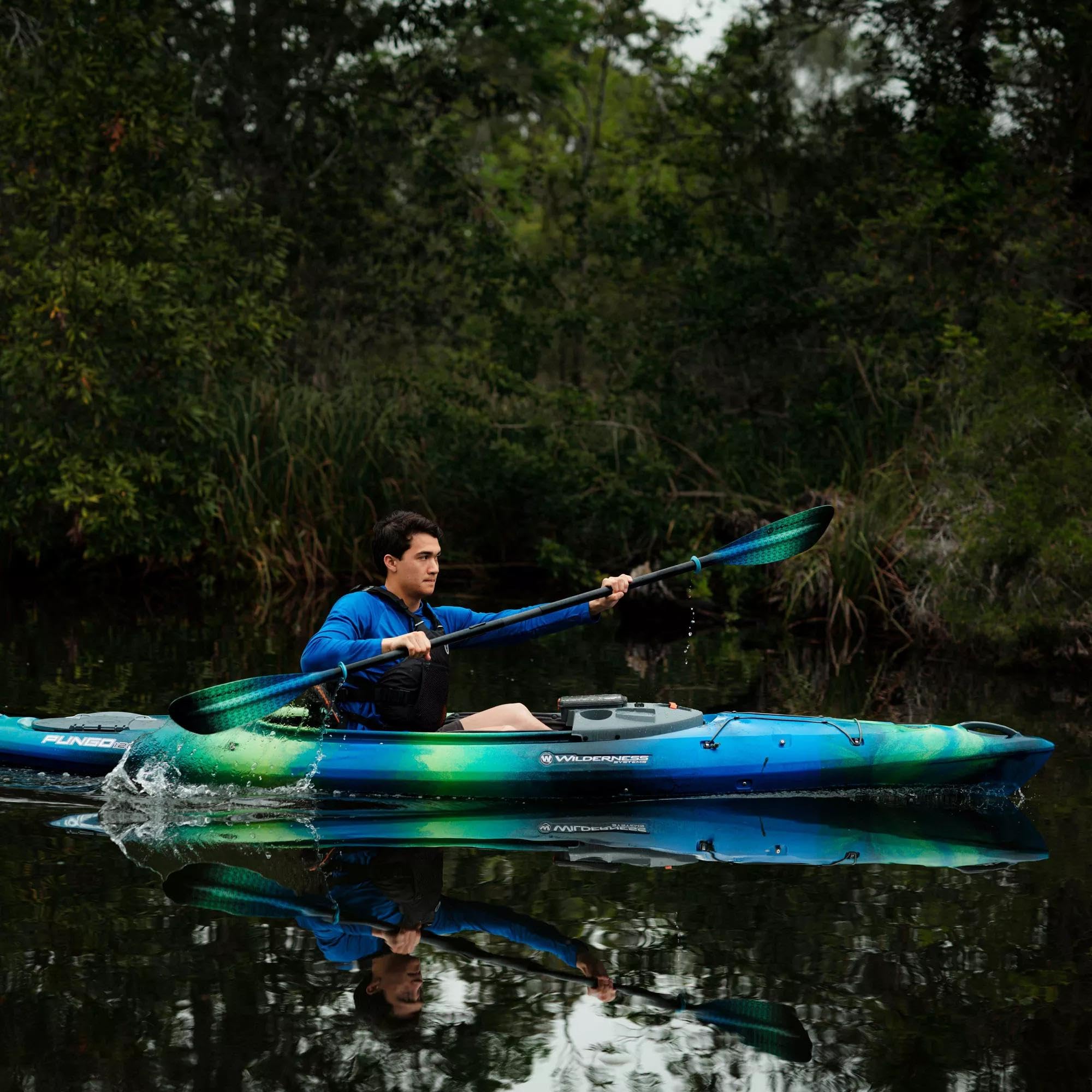 Pungo 125 Wilderness Systems | Sit Inside Recreational Kayak | Features Phase 3 Air Pro Comfort Seating | 12' 6" | Galaxy