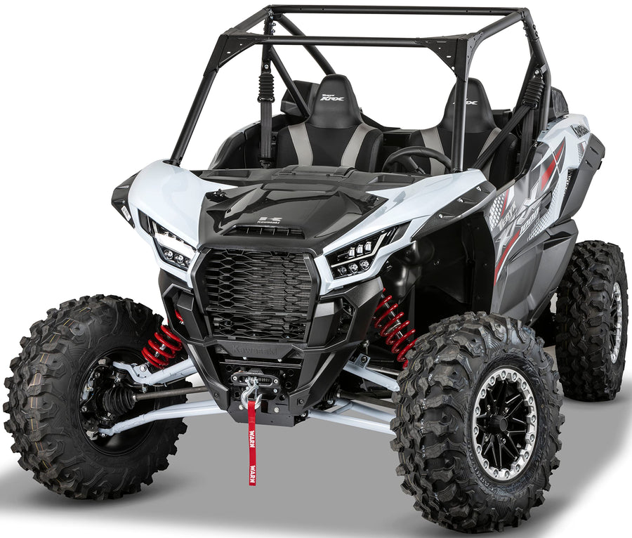 102102 WARN Winch Mounting Kit, Fits: Kawasaki Teryx KRX1000 ATV/UTV (2020-2021), Black