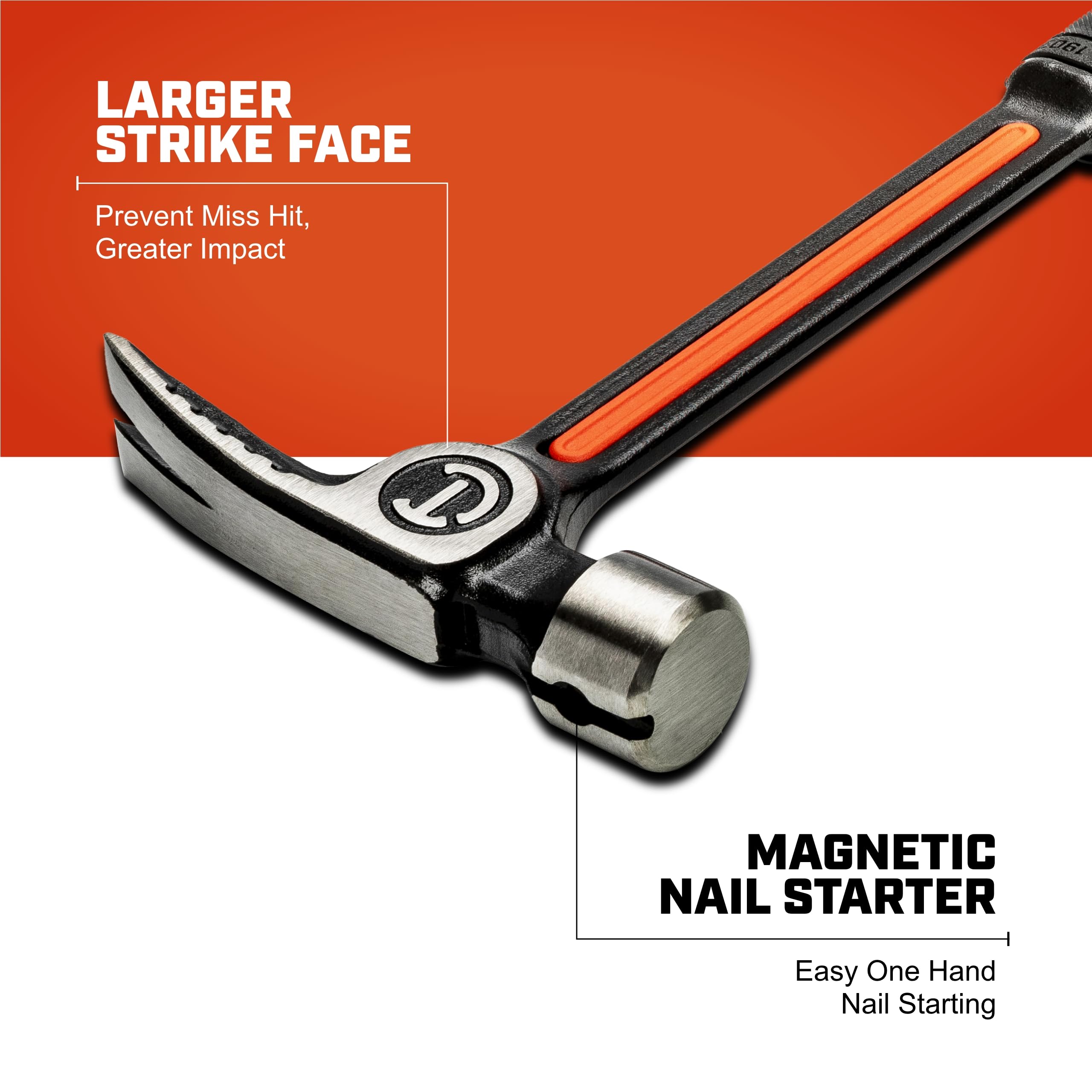 Crescent Tools - Crescent Hammer Steel Frame Smooth 22 Oz (CHSFRS22-06)