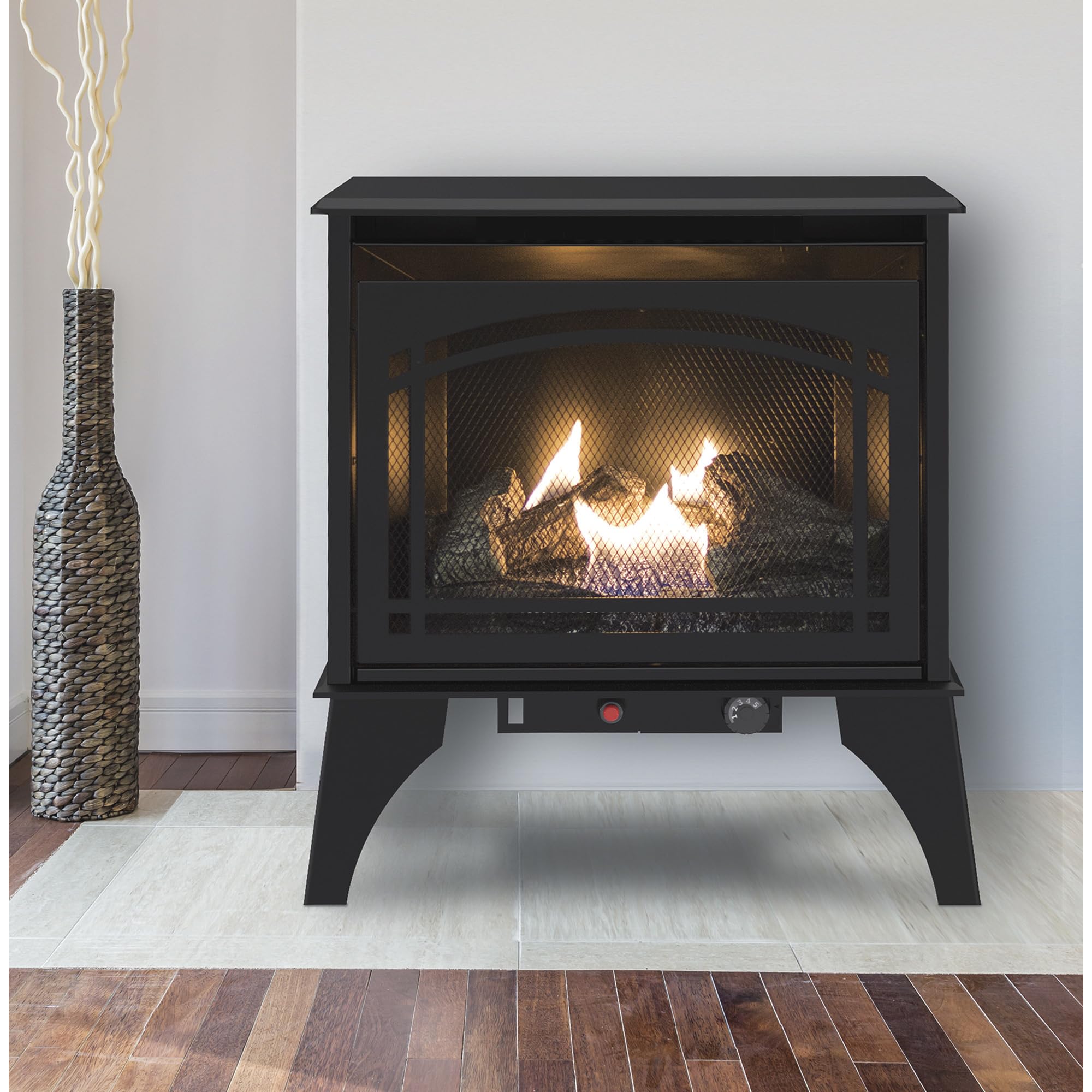 VFS2-PH20DT Pleasant Hearth 20,000 BTU 23.5 in. Compact Gas vent free stove