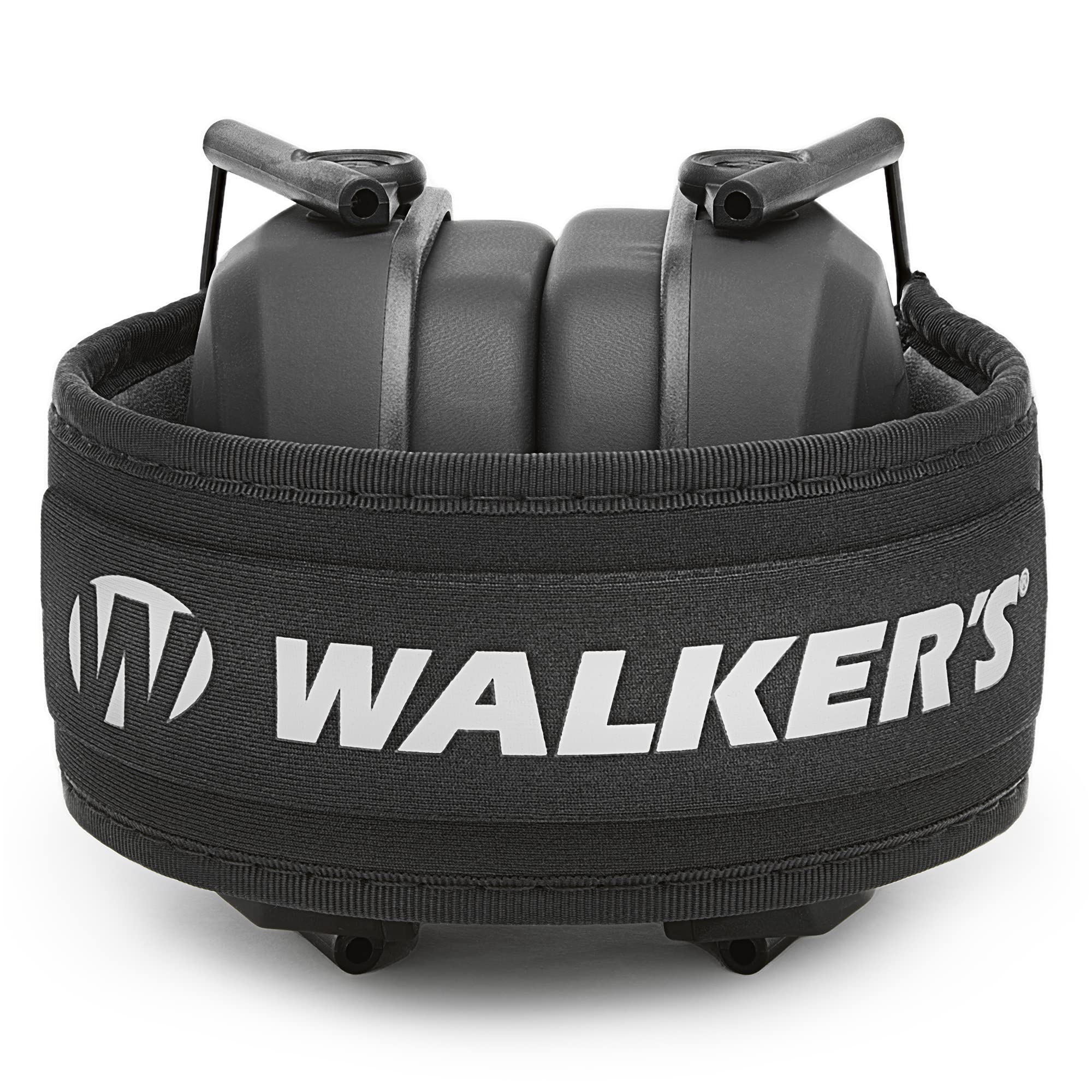 Walker's Passive Razor Slim Earmuff - Ultra Low-Profile Earcups - Black