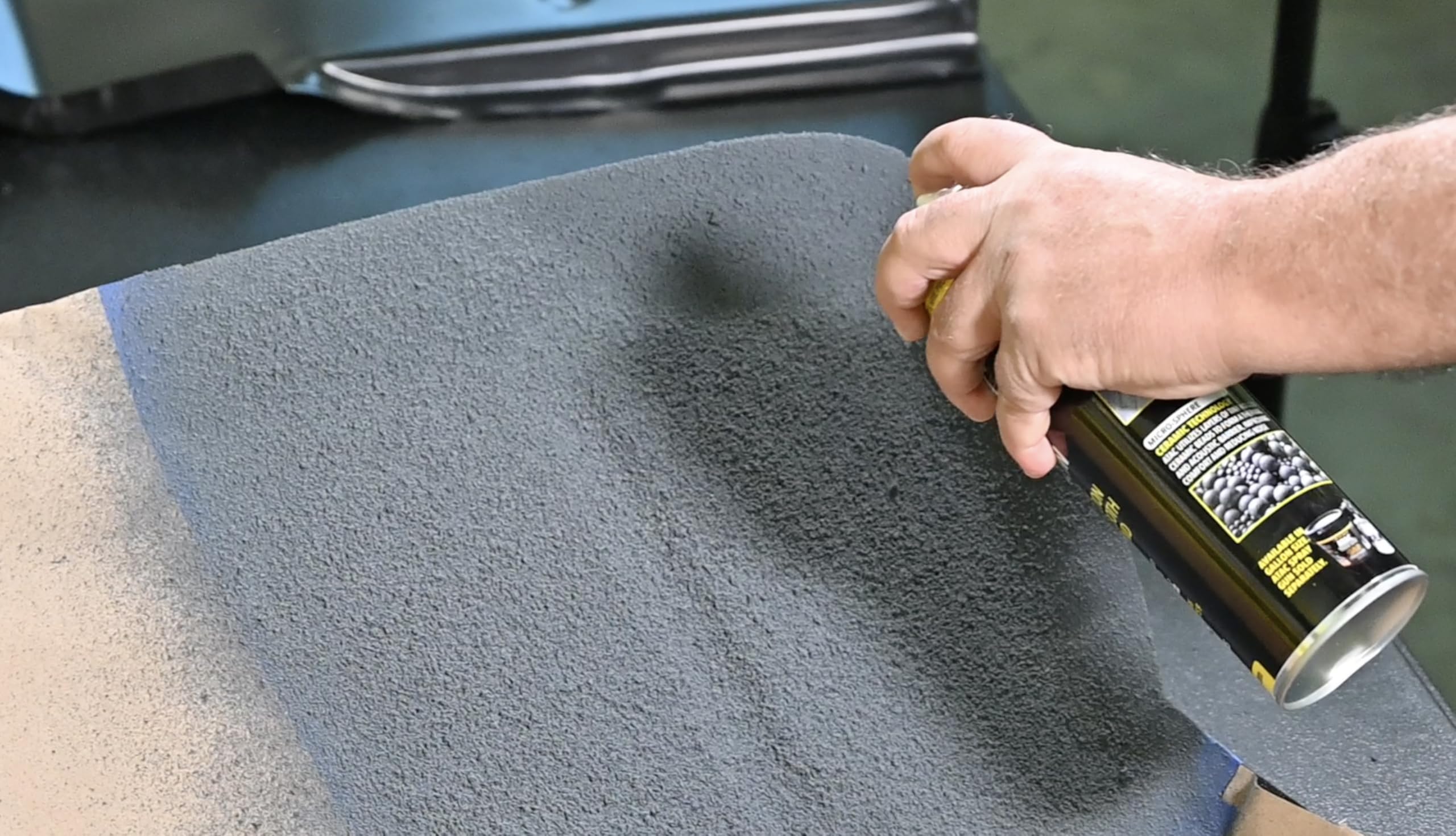 Advanced Thermal Acoustic Coating Design Engineering ATAC | 15 oz Spray-On Ceramic Thermal & Acoustic Barrier Spray | Heat Insulation, Noise & Vibration Dampening, Easy Application