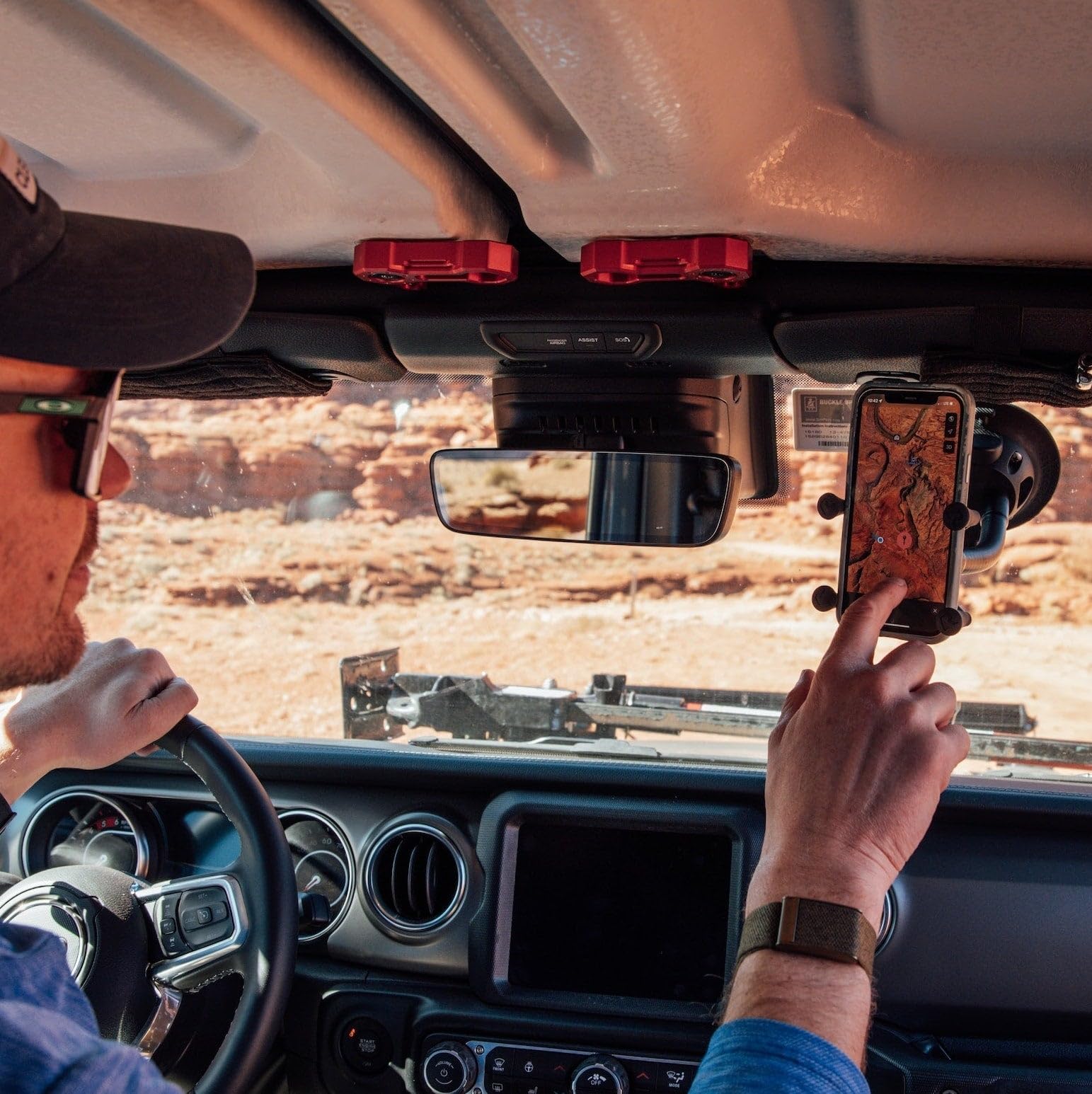 Flex-X XL Phone Mount SeaSucker EL6014B (Black)