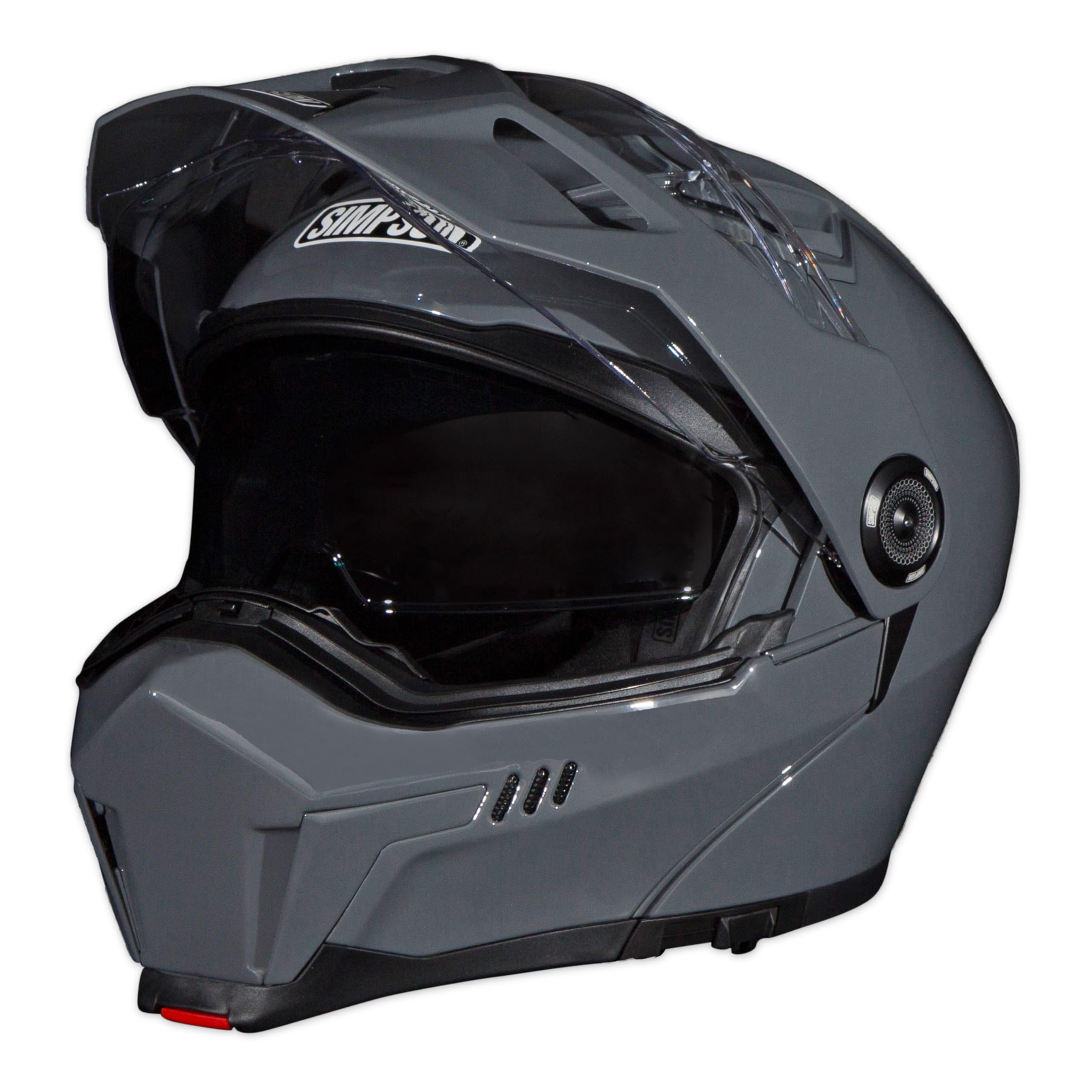Simpson Motorcycle Helmet Journey Bandit - Armor - Large | Off Road Dirt Bike UTV Motocross ATV | Modular Full-Face Flip Up | Clear Pinlock Anti-Fog Visor Shield | DOT ECE Certified (JB4LG)
